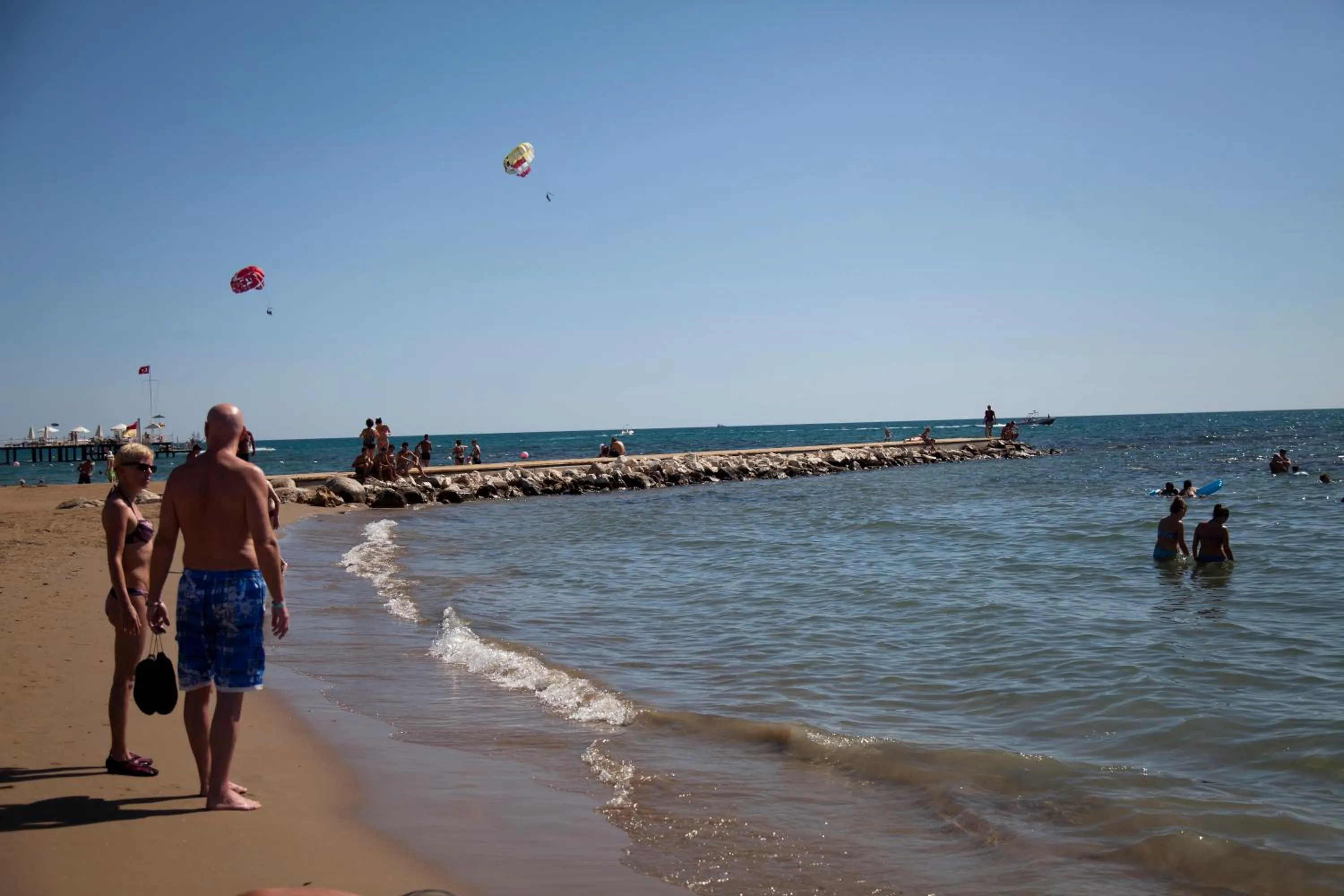 Beach in Merve Sun Hotel & SPA