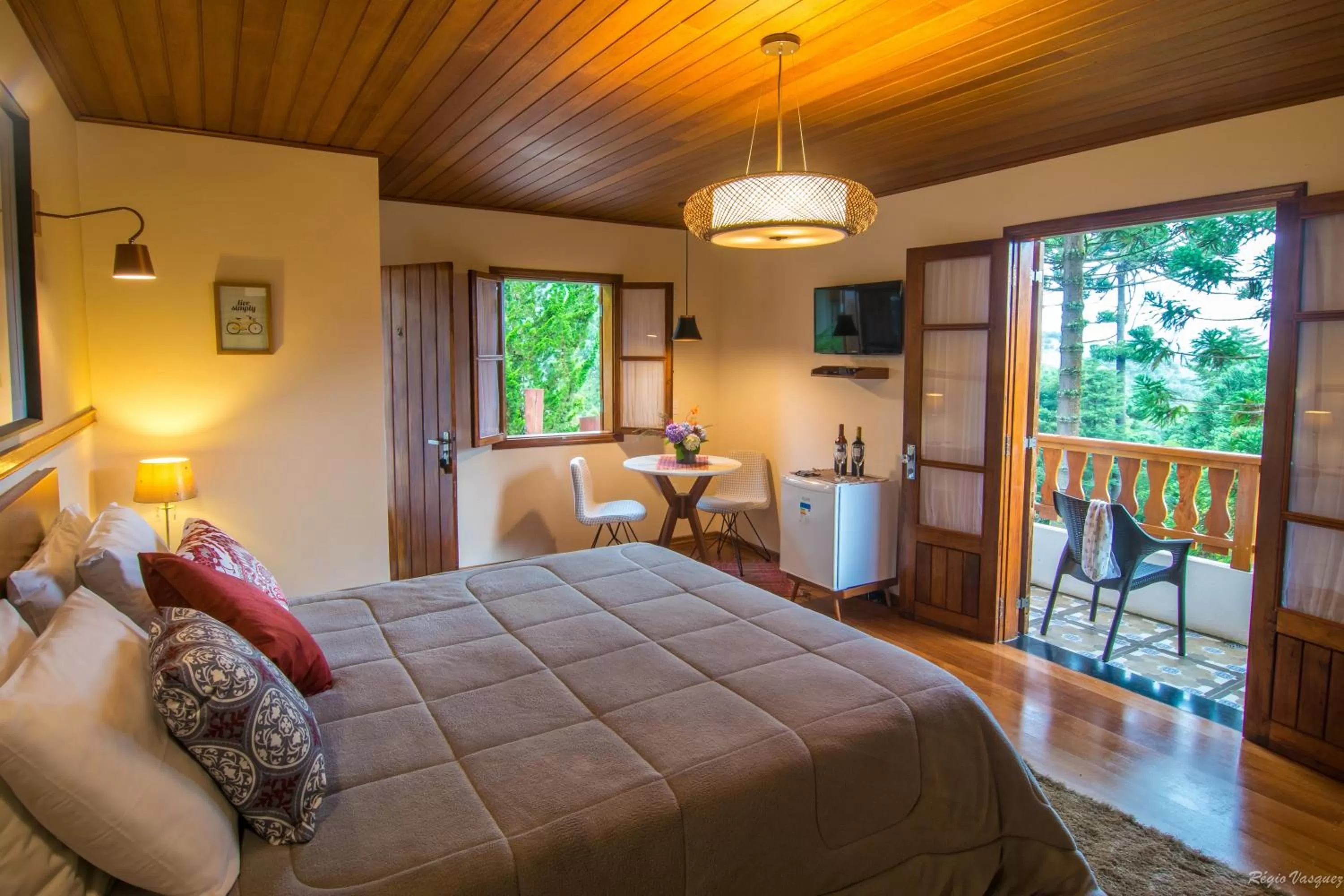 Photo of the whole room, Bed in Pousada Ricanto Amore Mio