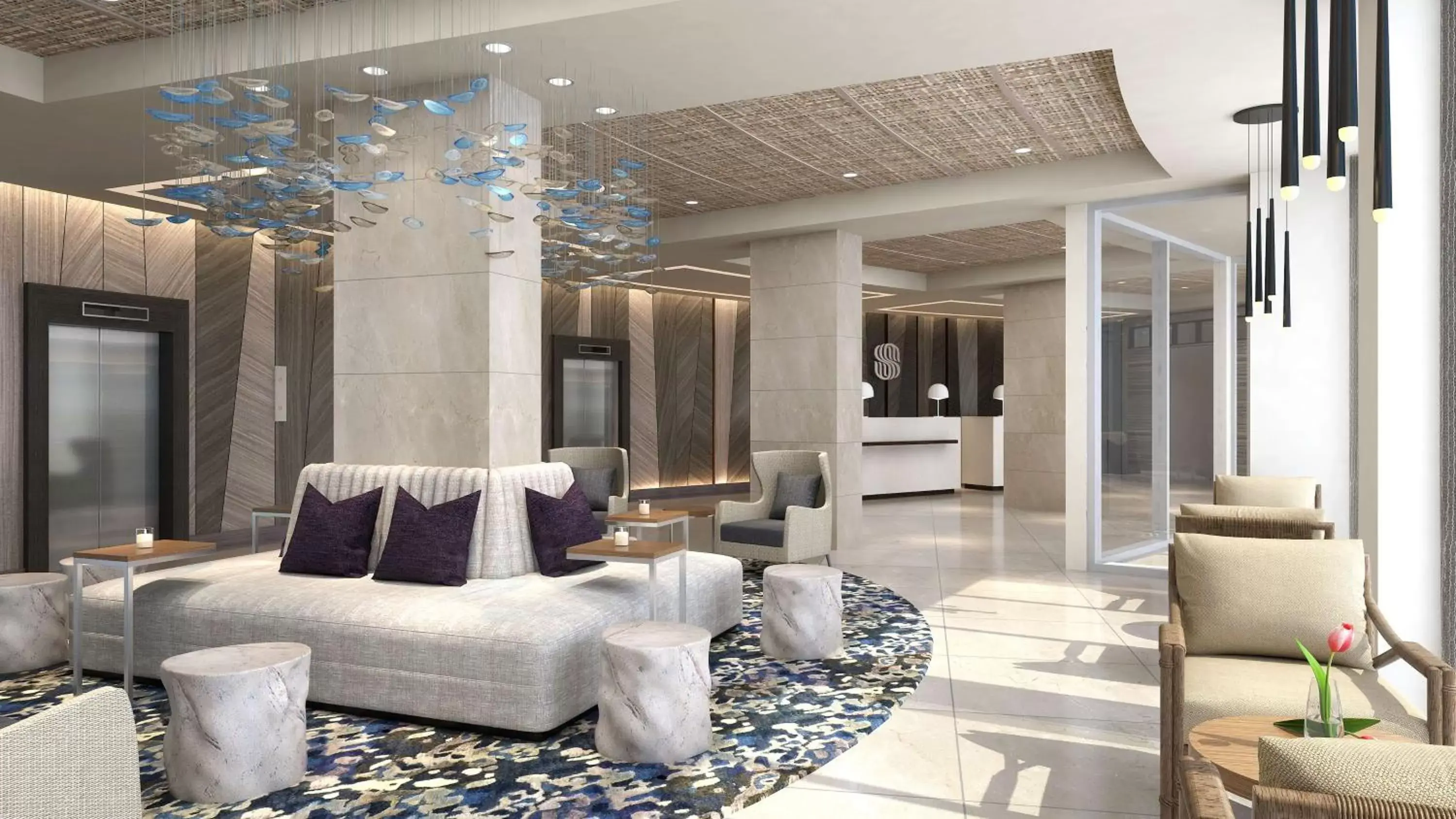 Lobby or reception, Seating Area in Sonesta Fort Lauderdale Beach