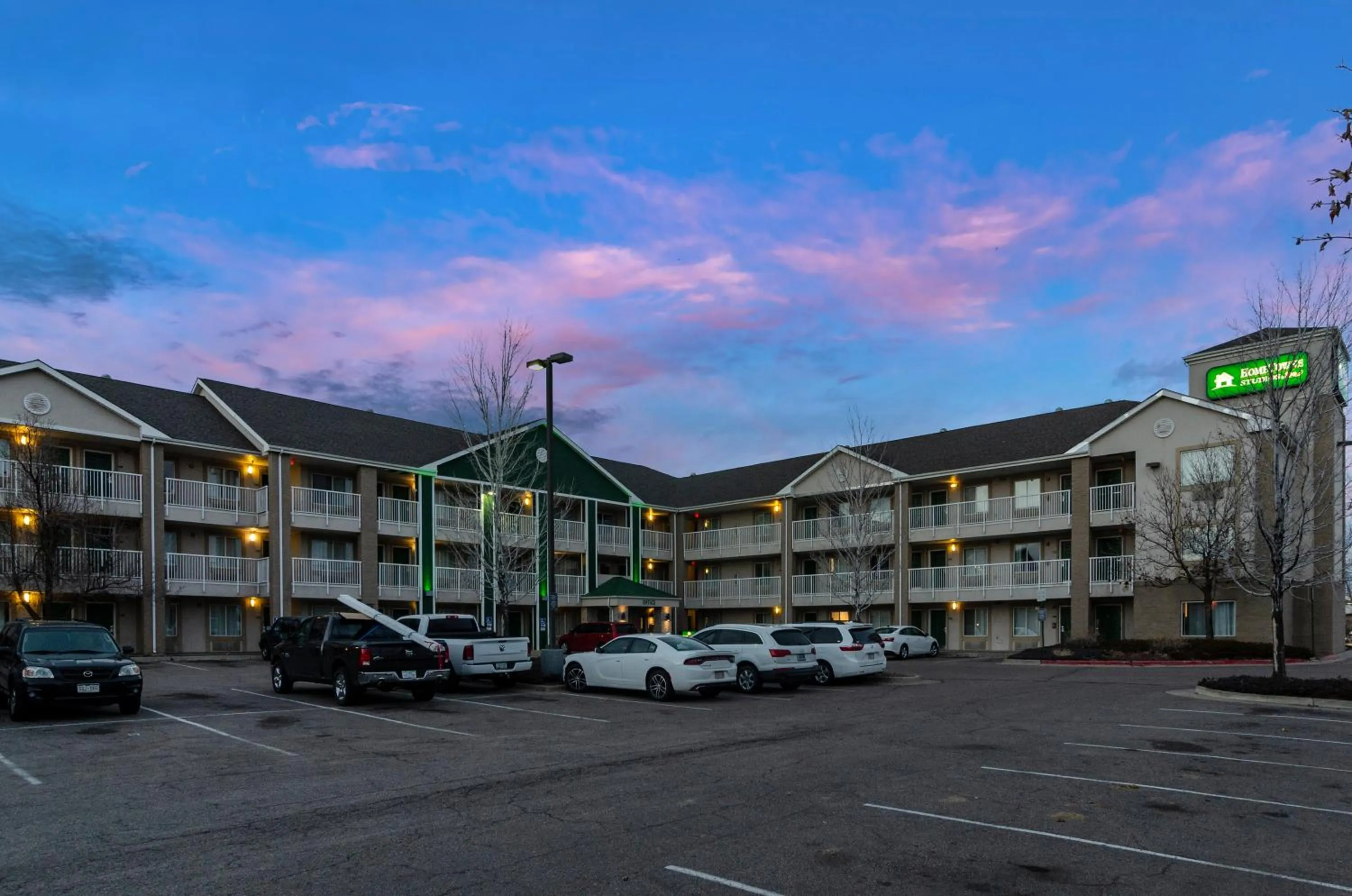 Property building in HomeTowne Studios by Red Roof Denver - Airport/Aurora