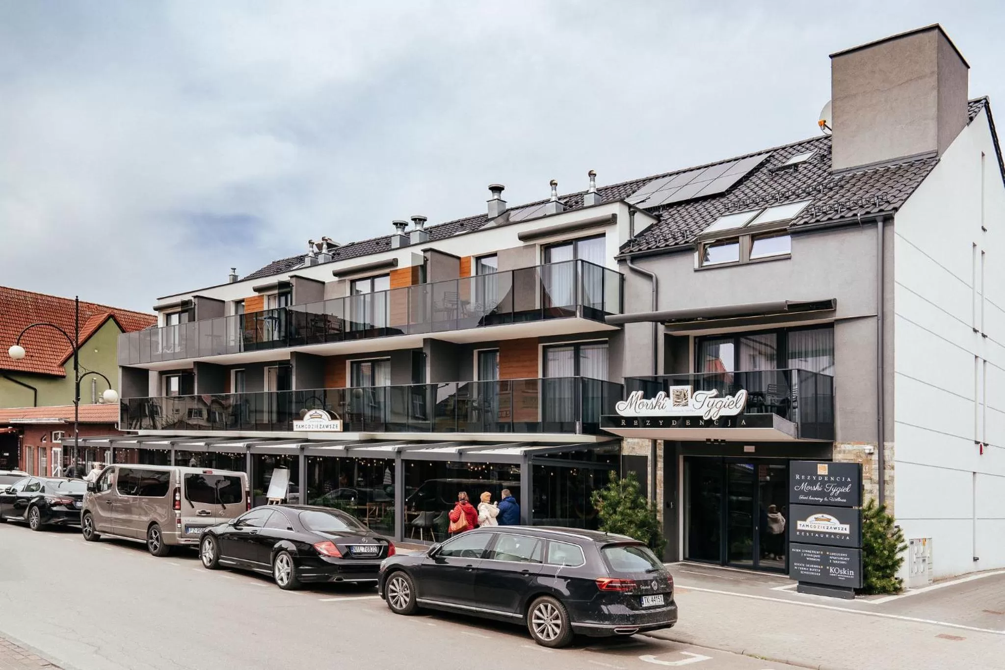 Property building in Rezydencja Morski Tygiel