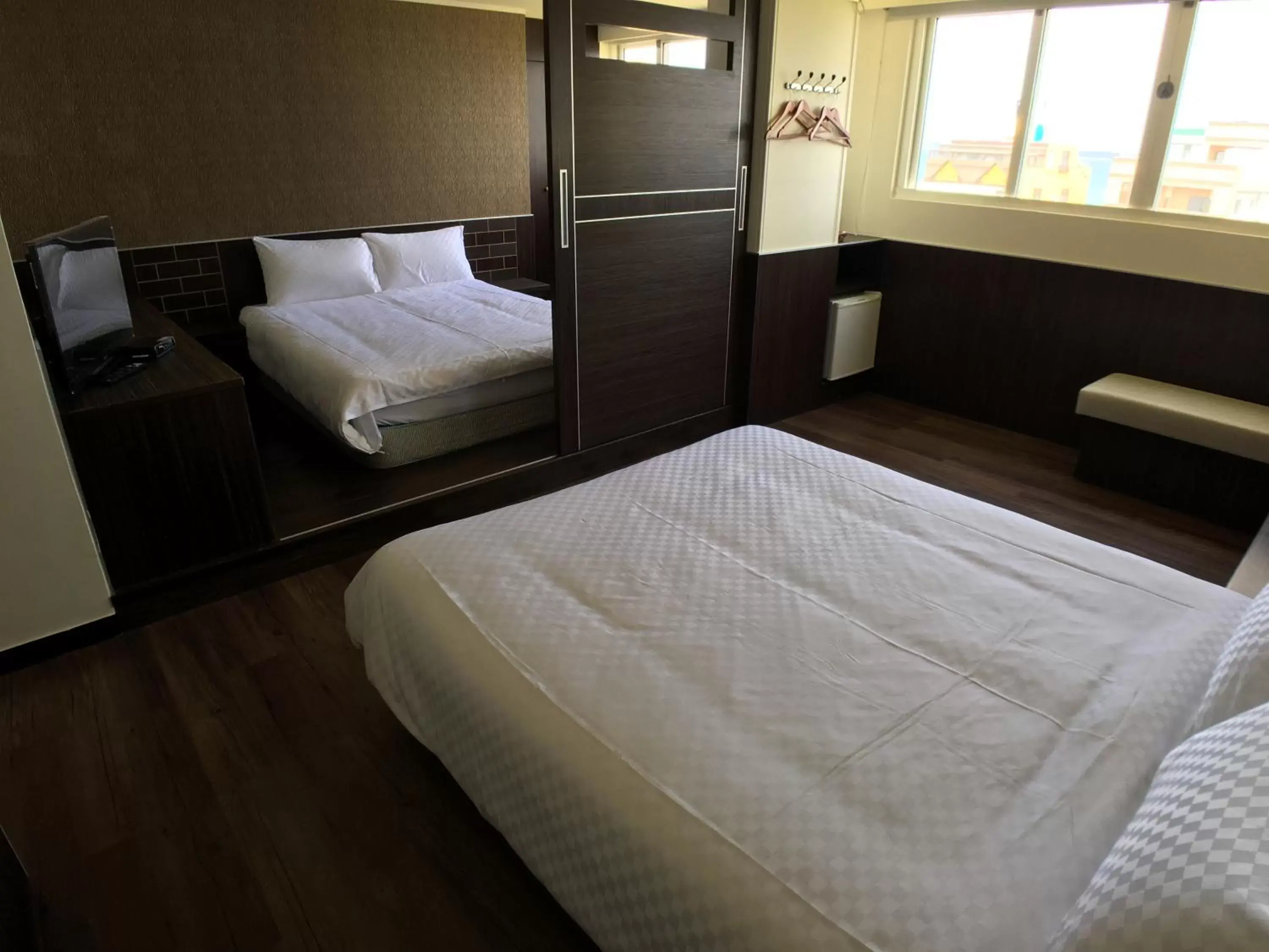 Photo of the whole room, Bed in Penghu An-I Hotel