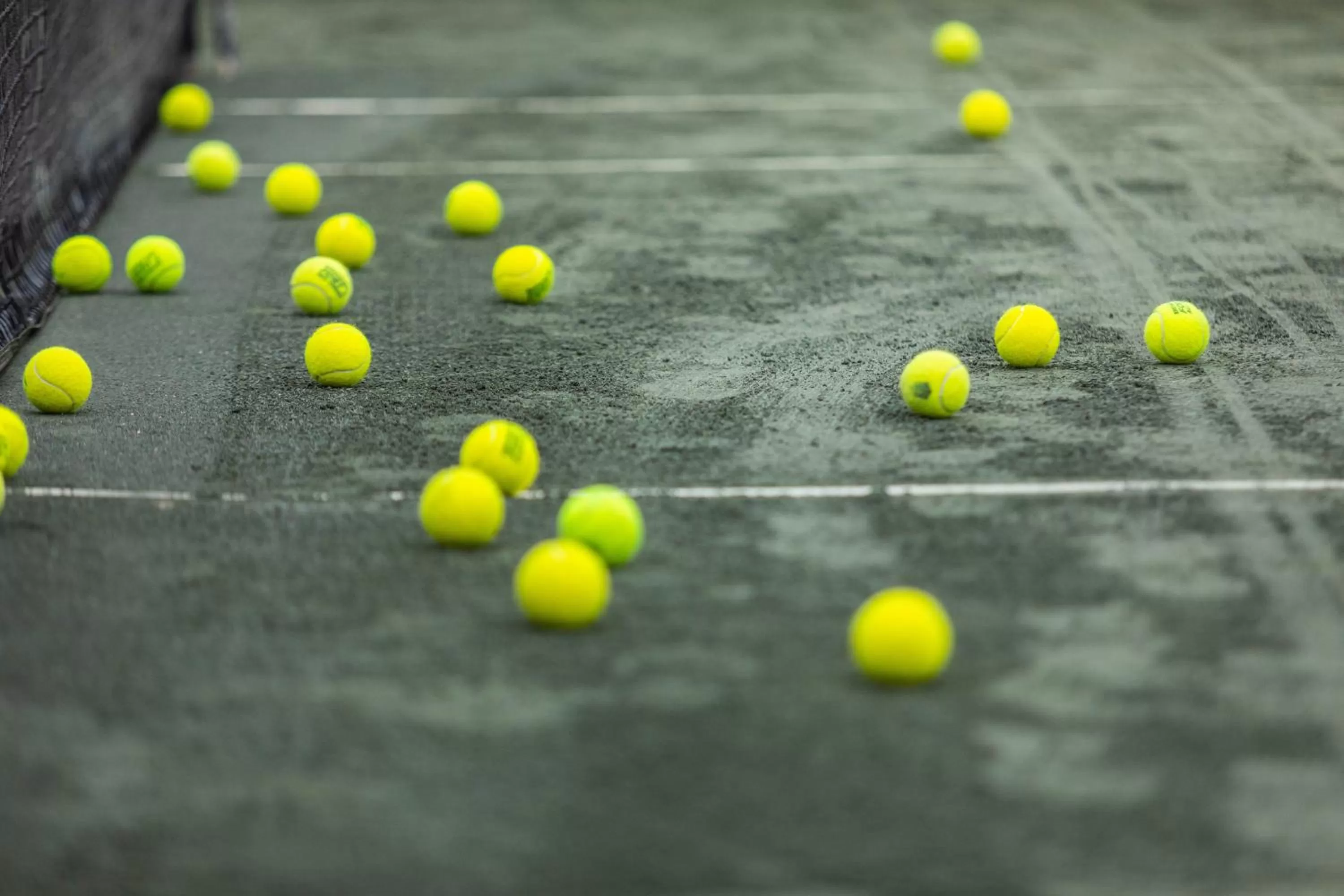 Tennis court in Legacy Hotel at IMG Academy