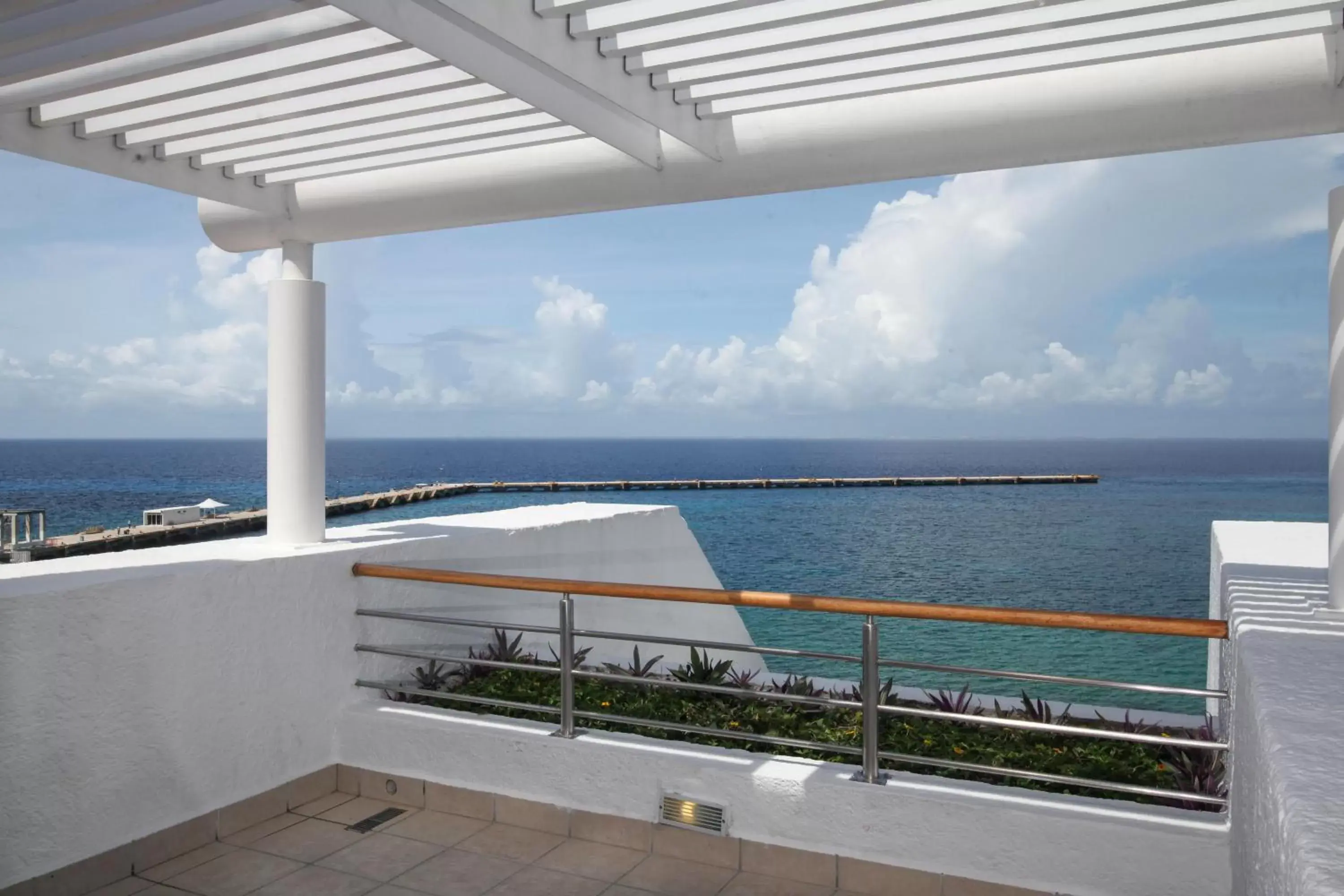 View (from property/room), Sea View in Casa Mexicana Cozumel