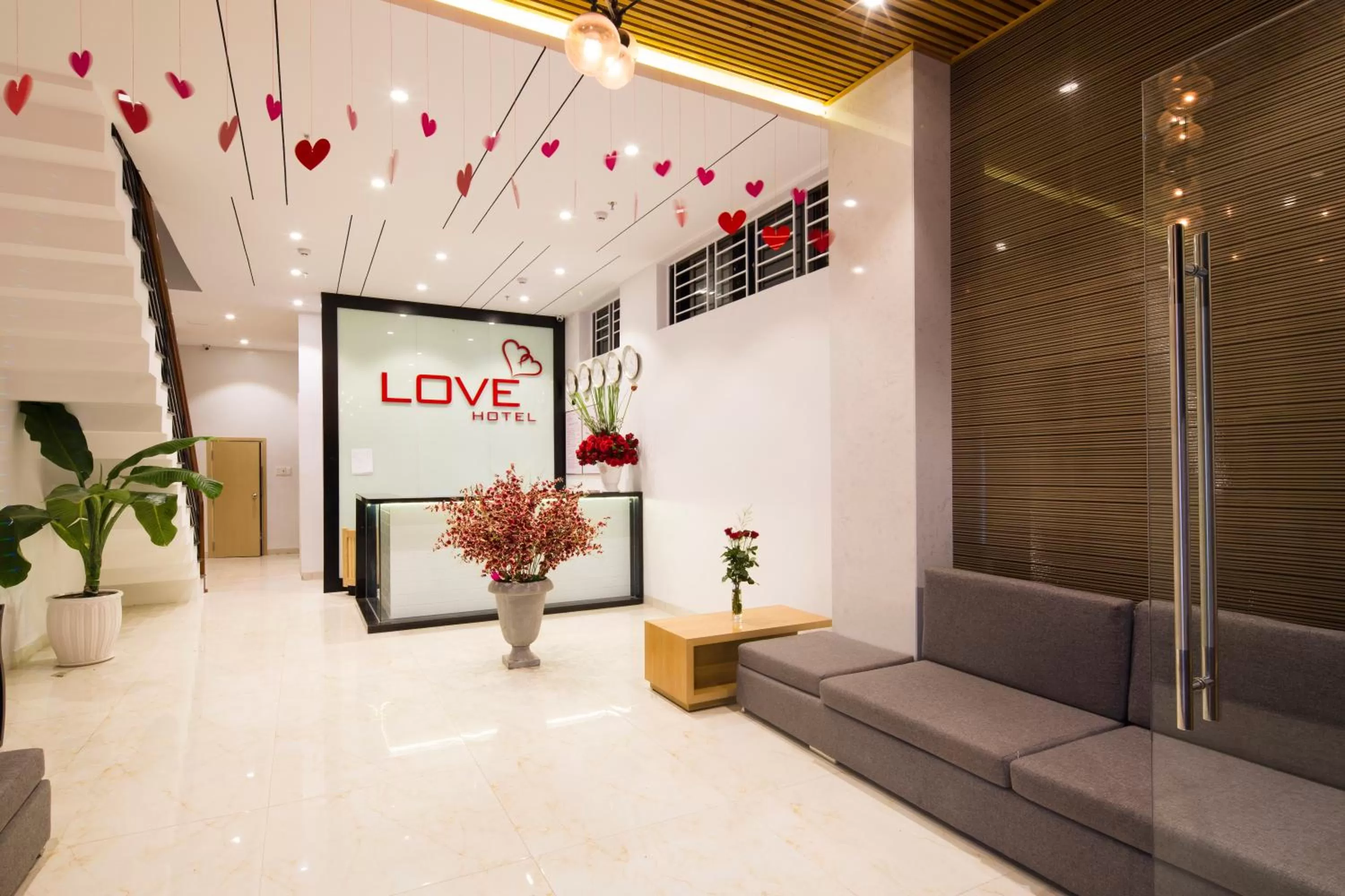 Living room, Lobby/Reception in Love Hotel