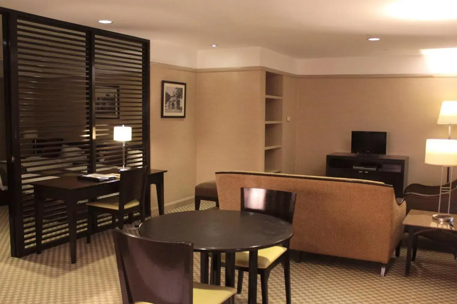 Living room, Dining Area in Pacific Regency Hotel Suites