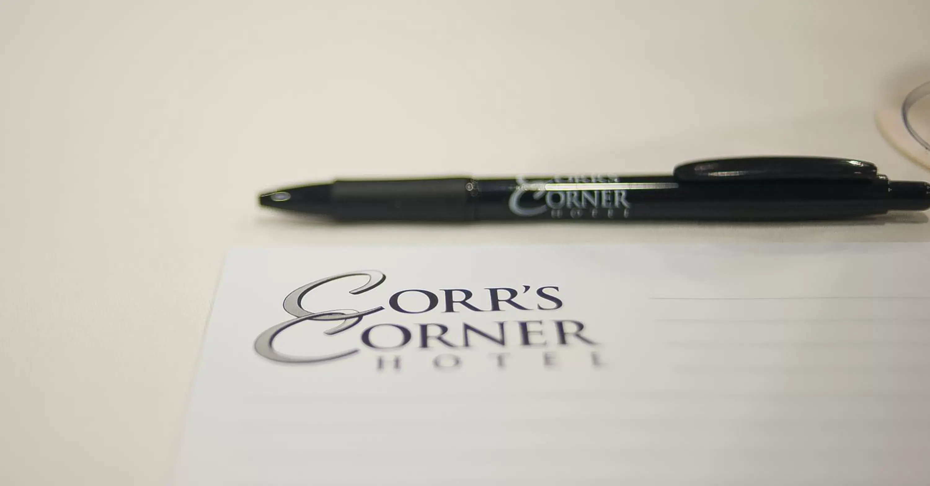 Property logo or sign in Corr's Corner Hotel