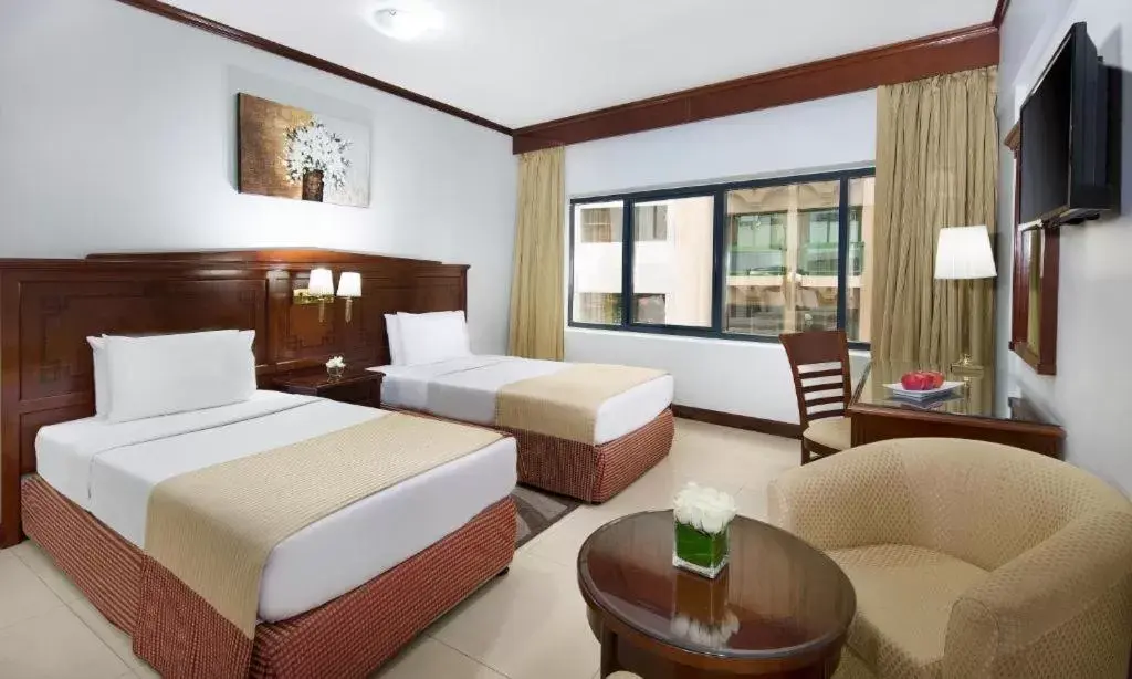 Bedroom in Admiral Plaza Hotel