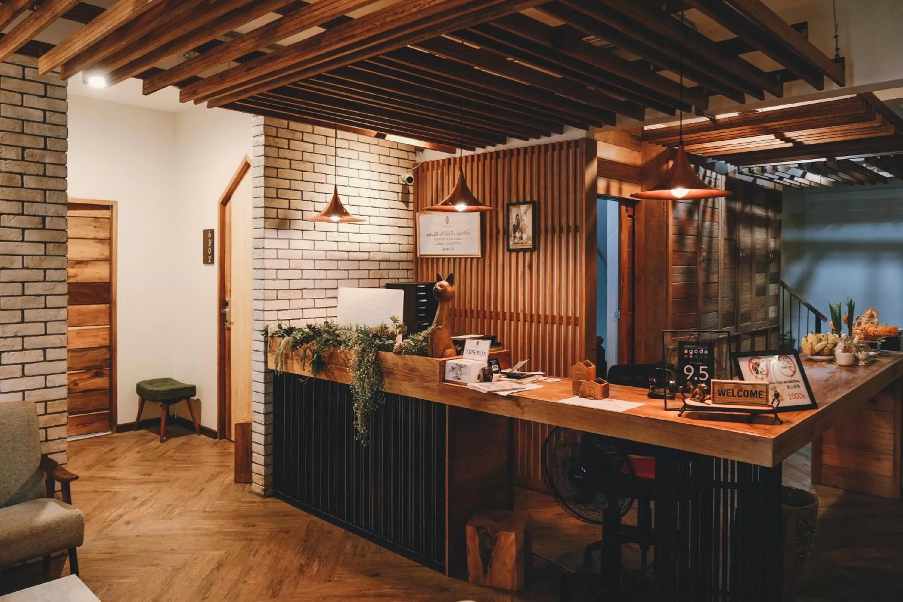 Lobby or reception in Family Tree Hotel