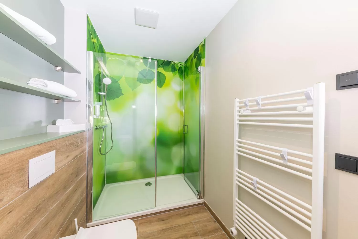 Shower in Hotel Waldmühle