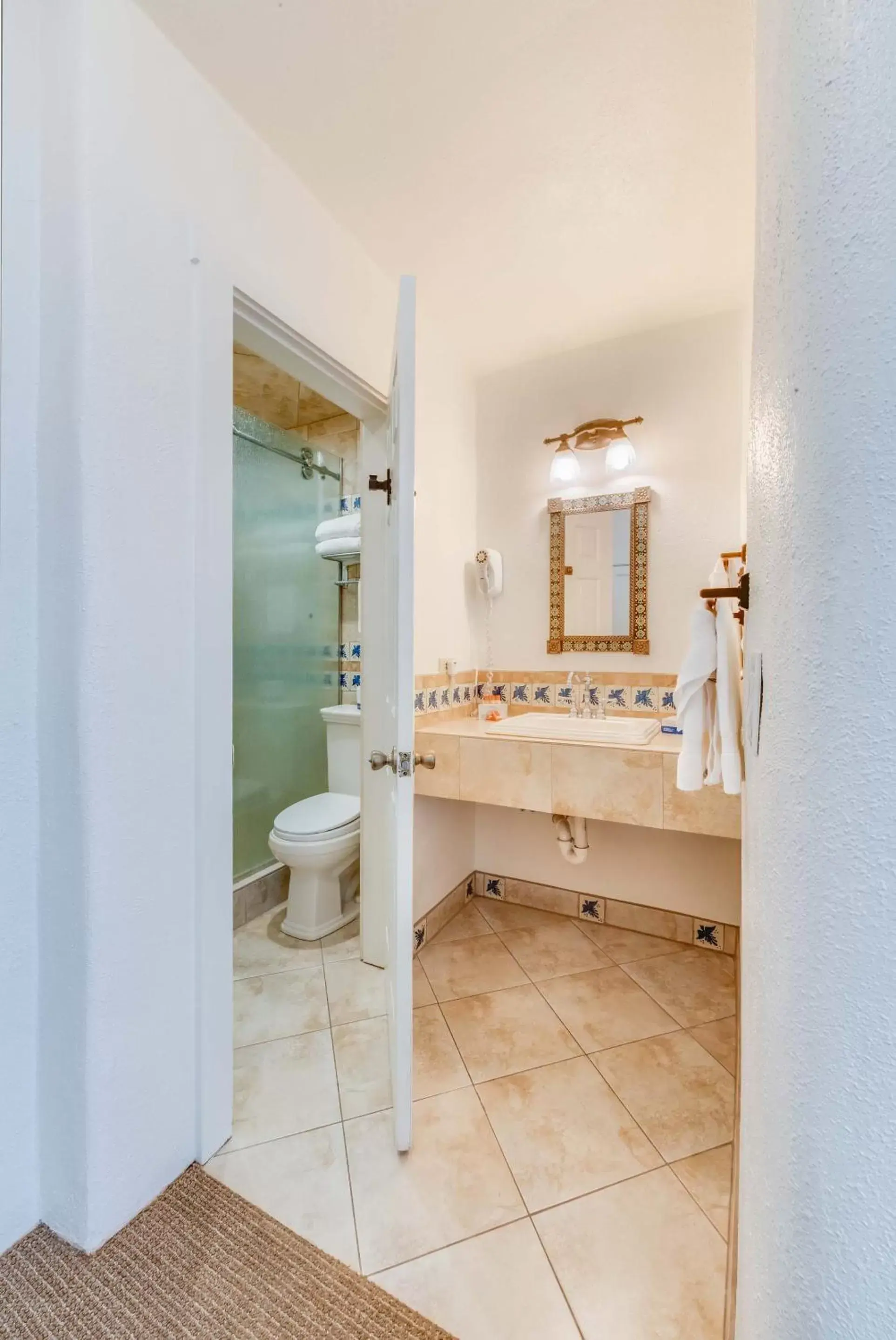 Bathroom in The Historic Taos Inn