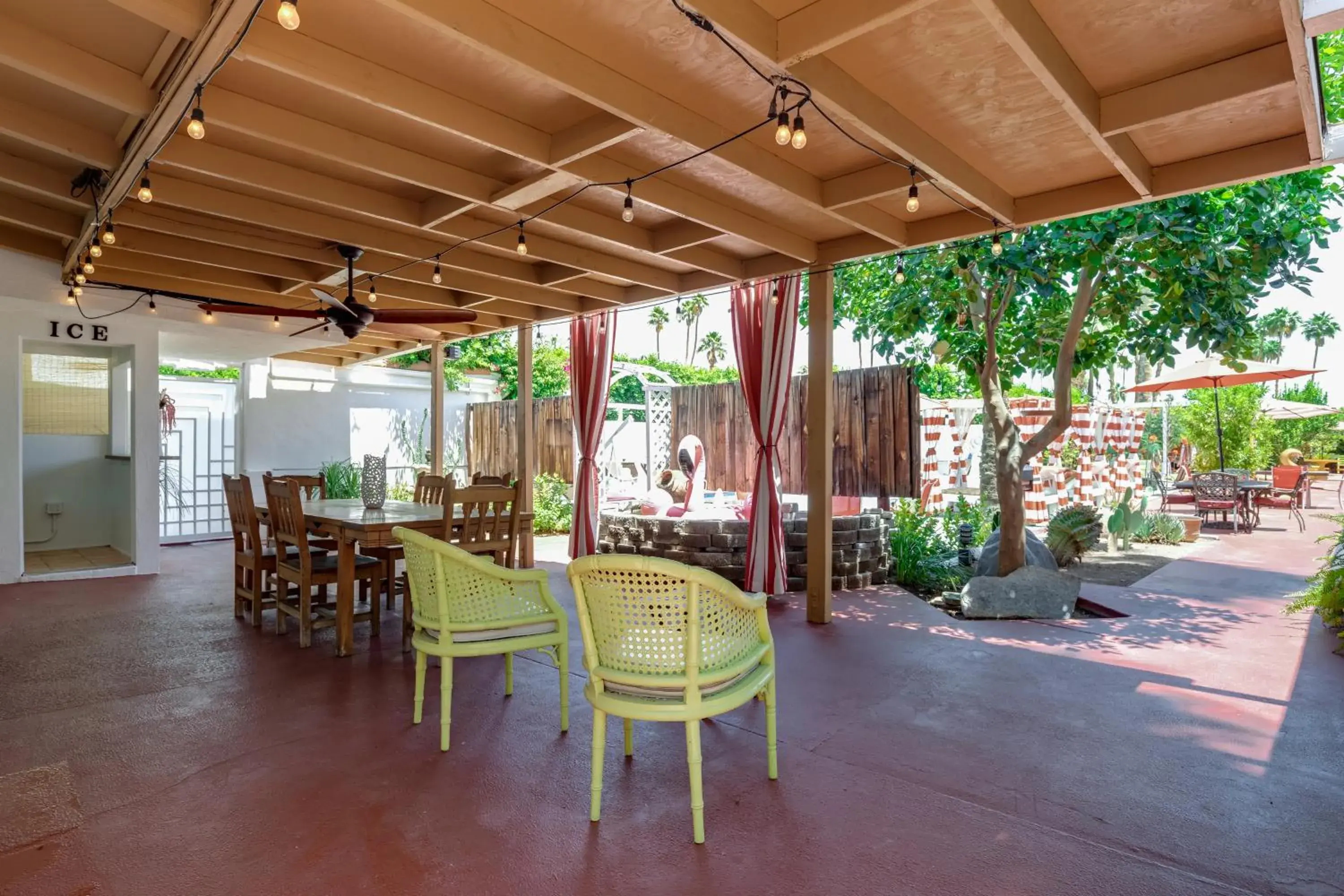 Patio in Float Palm Springs