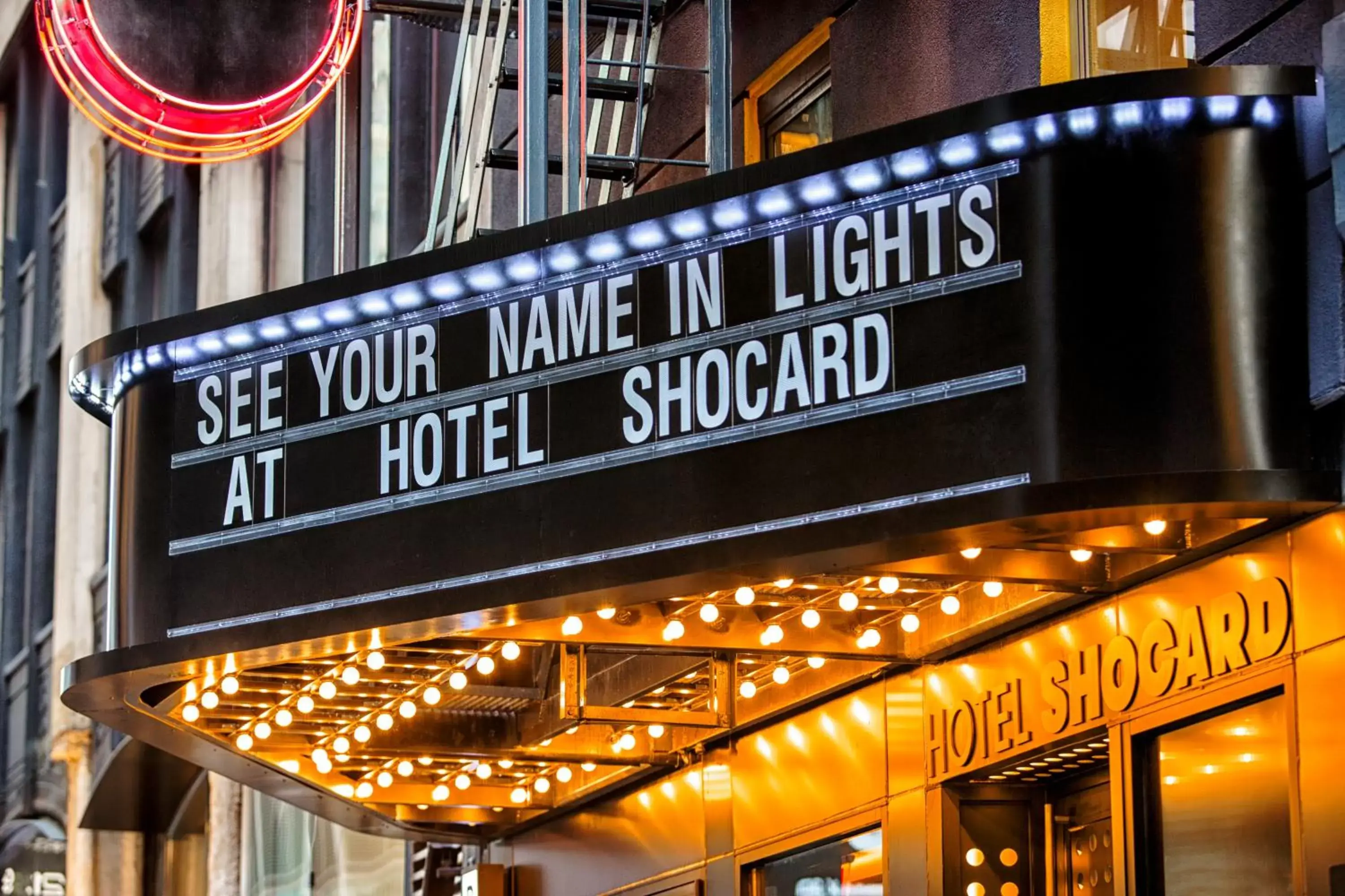 Facade/entrance in Hotel Shocard Broadway, Times Square