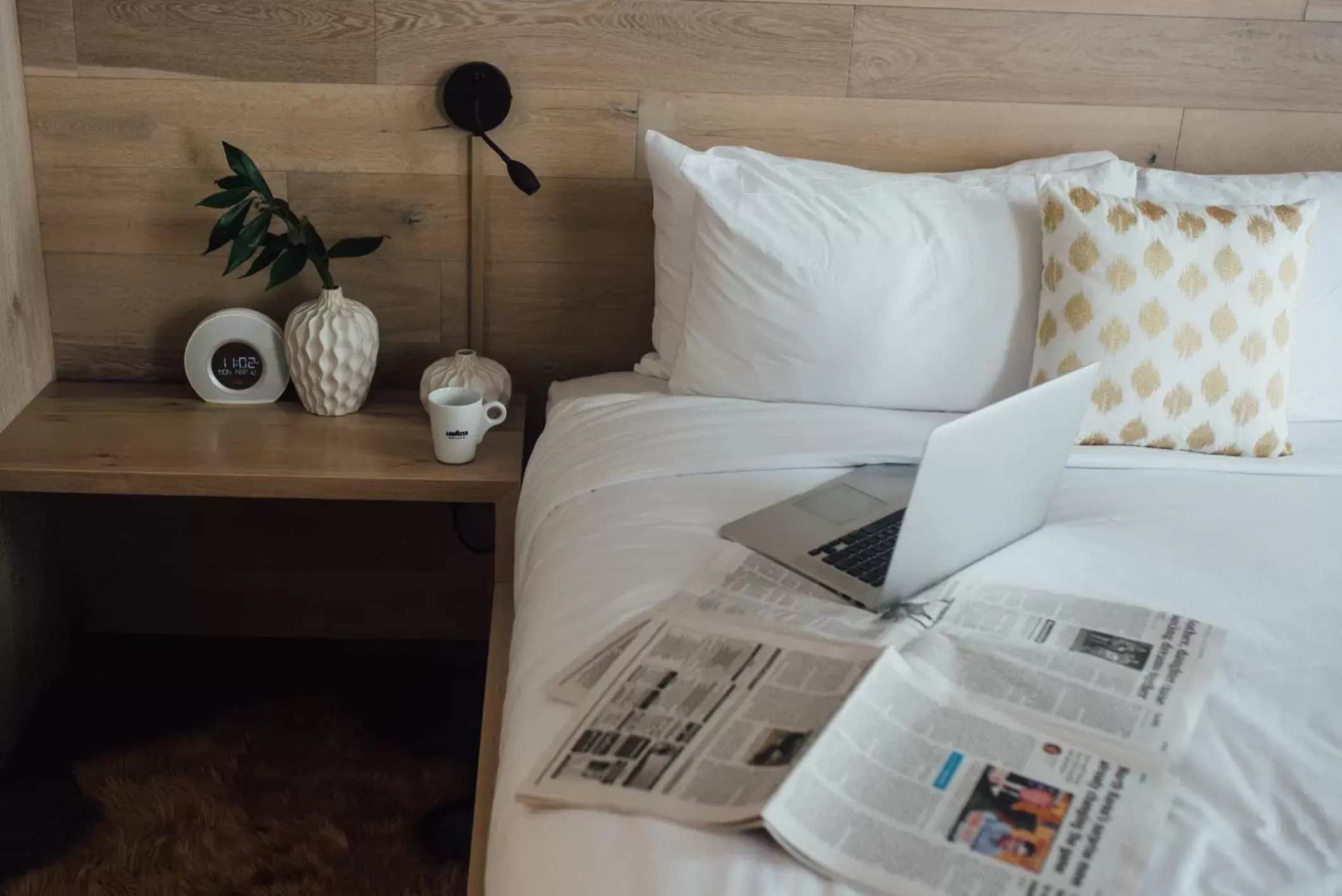 Bed in The Preston House and Hotel Bed in The Preston House and Hotel