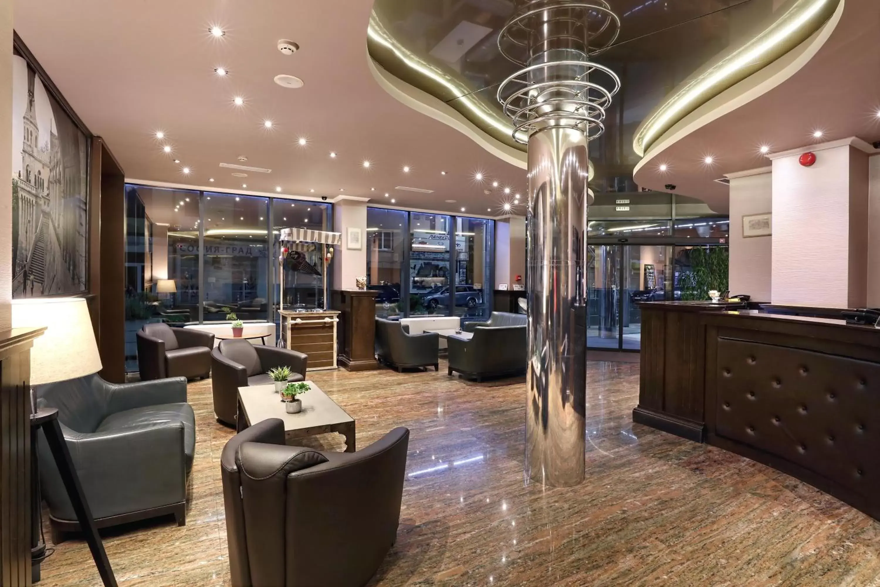 Lobby or reception, Lobby/Reception in Budapest Hotel