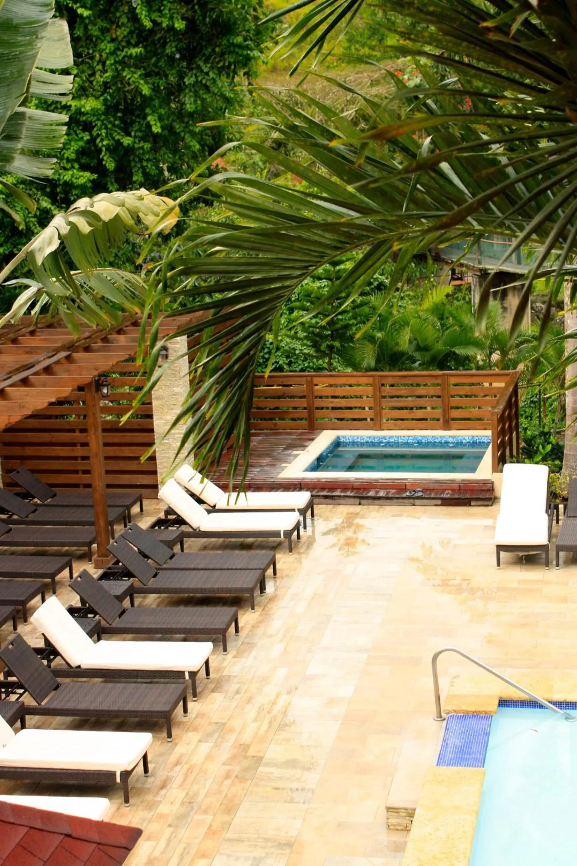 Pool view, Patio/Outdoor Area in Hotel Gran Jimenoa