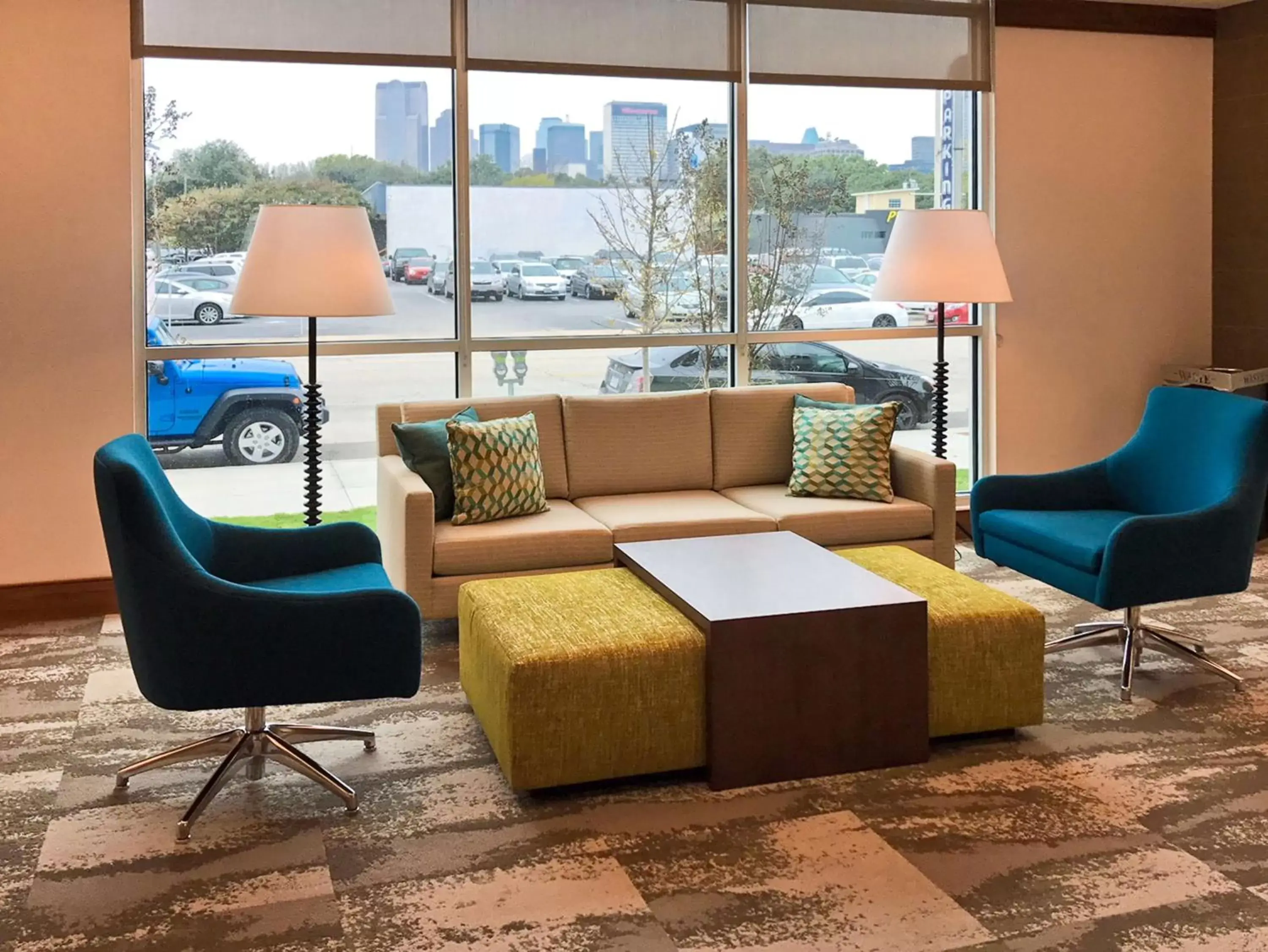 Lobby or reception, Seating Area in Home2 Suites by Hilton Dallas Downtown at Baylor Scott & White