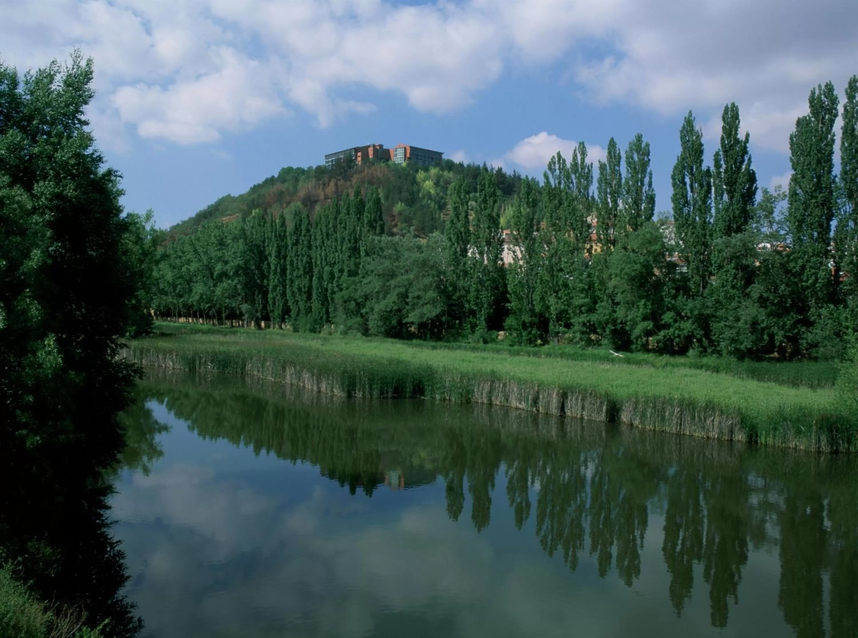 Bird's eye view in Parador de Soria