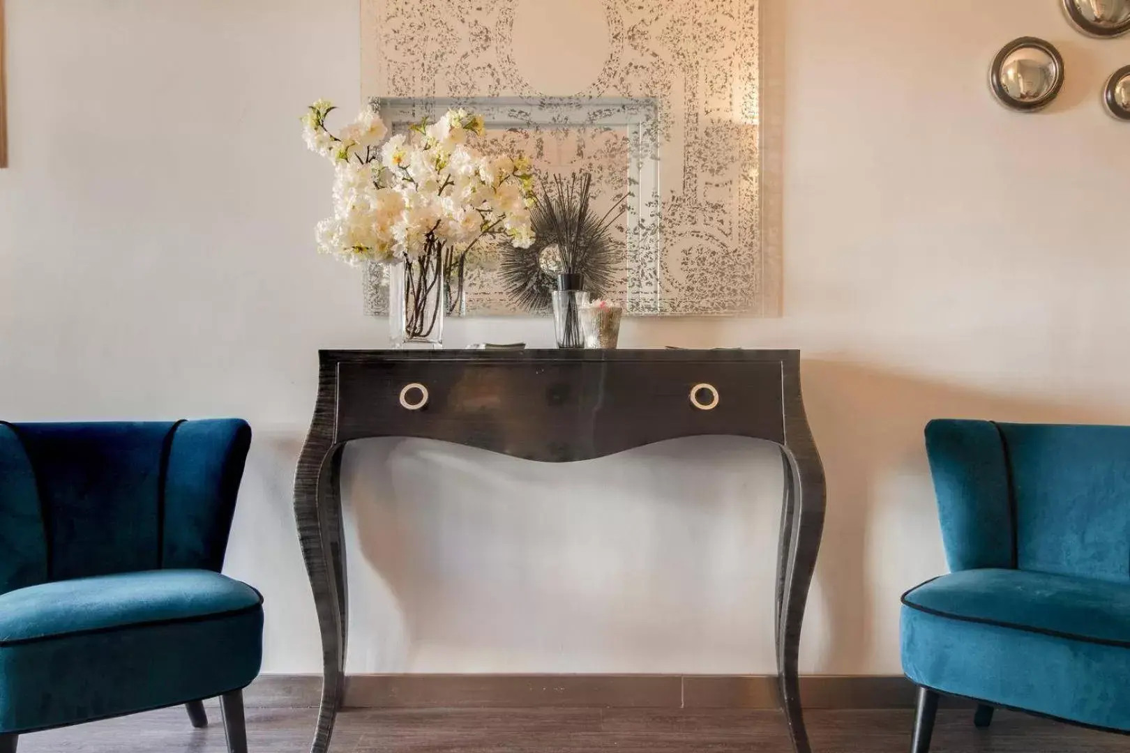 Decorative detail, Seating Area in Hotel Select