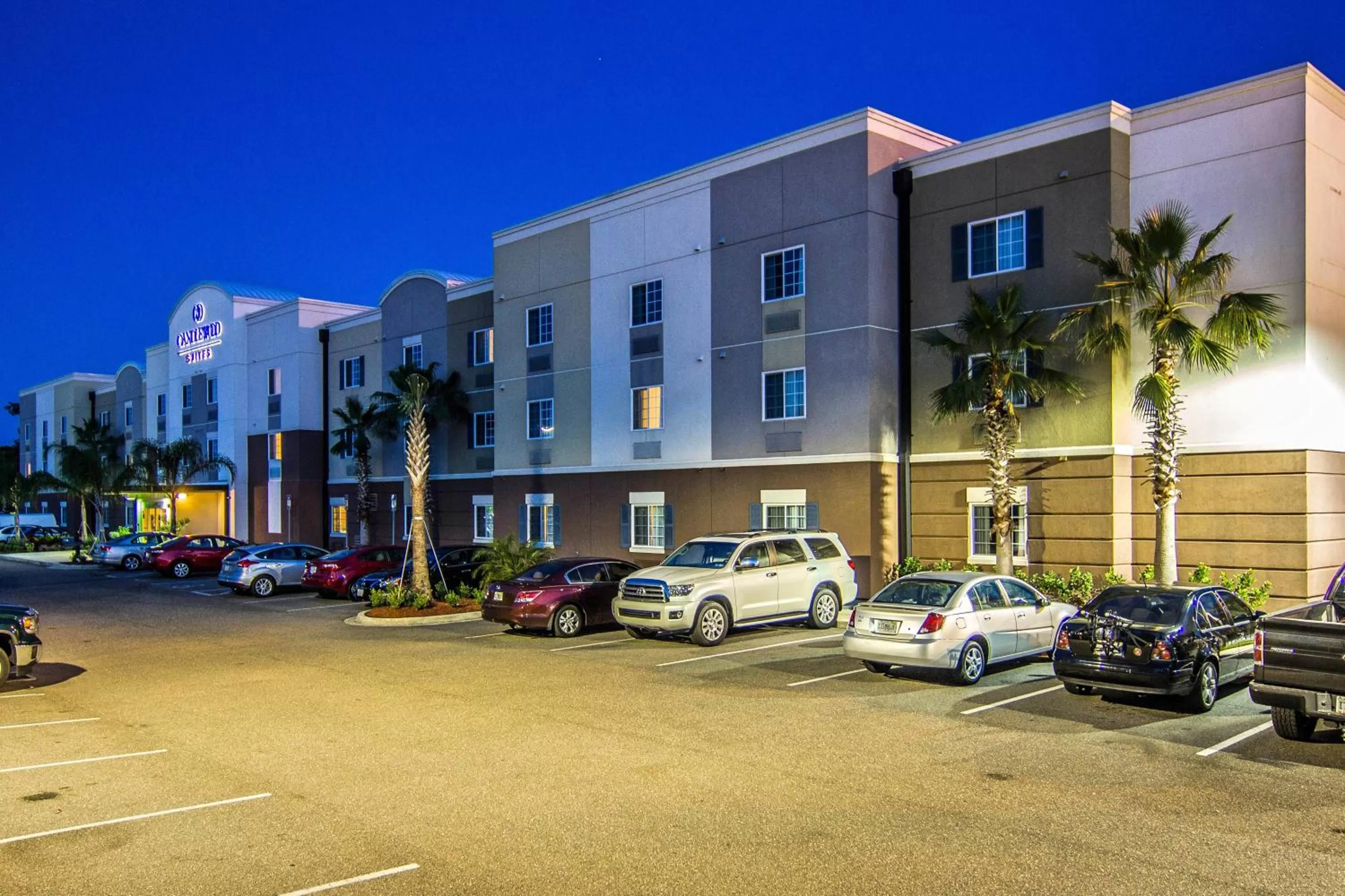 Property building in Candlewood Suites Jacksonville East Merril Road by IHG