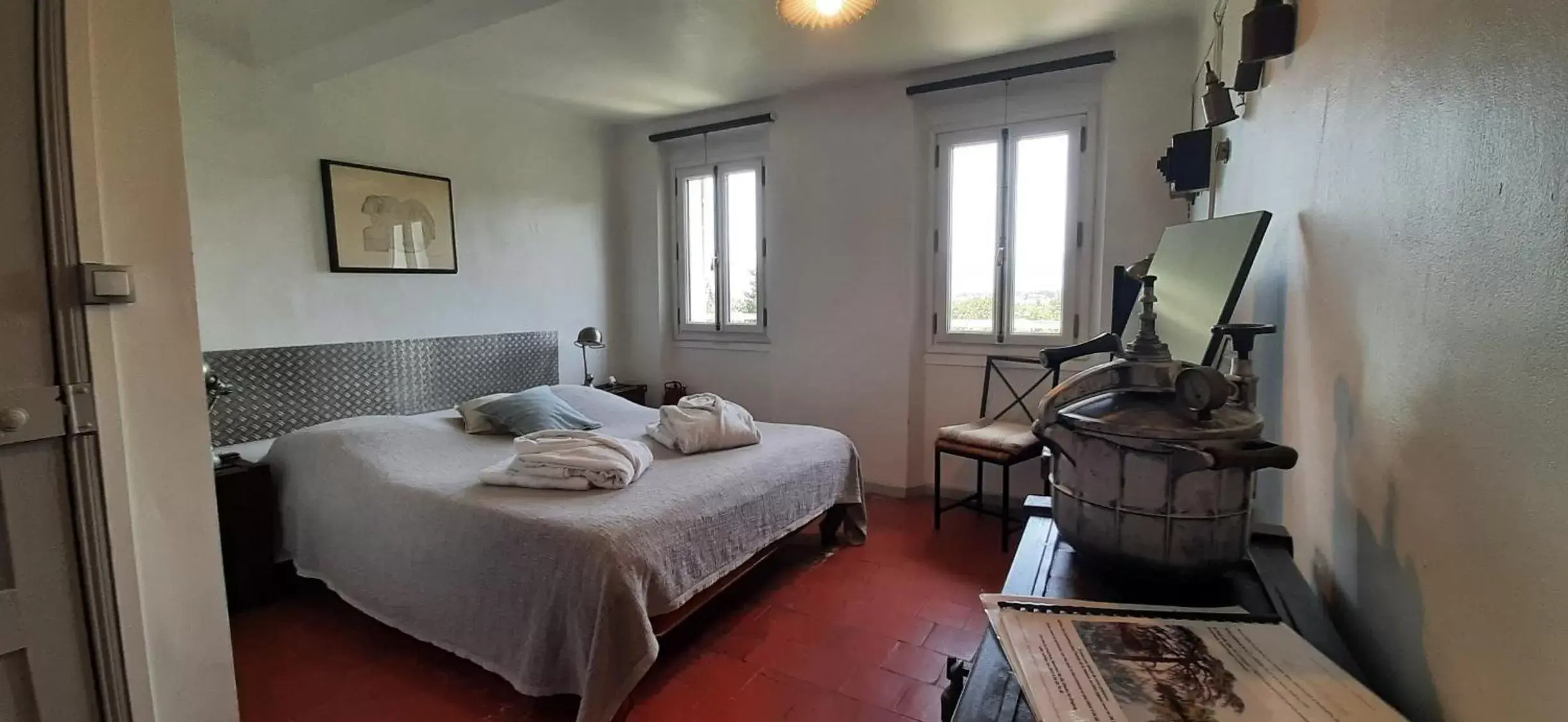 Bedroom, Bed in Bed and Breakfast La Grande Lauzade