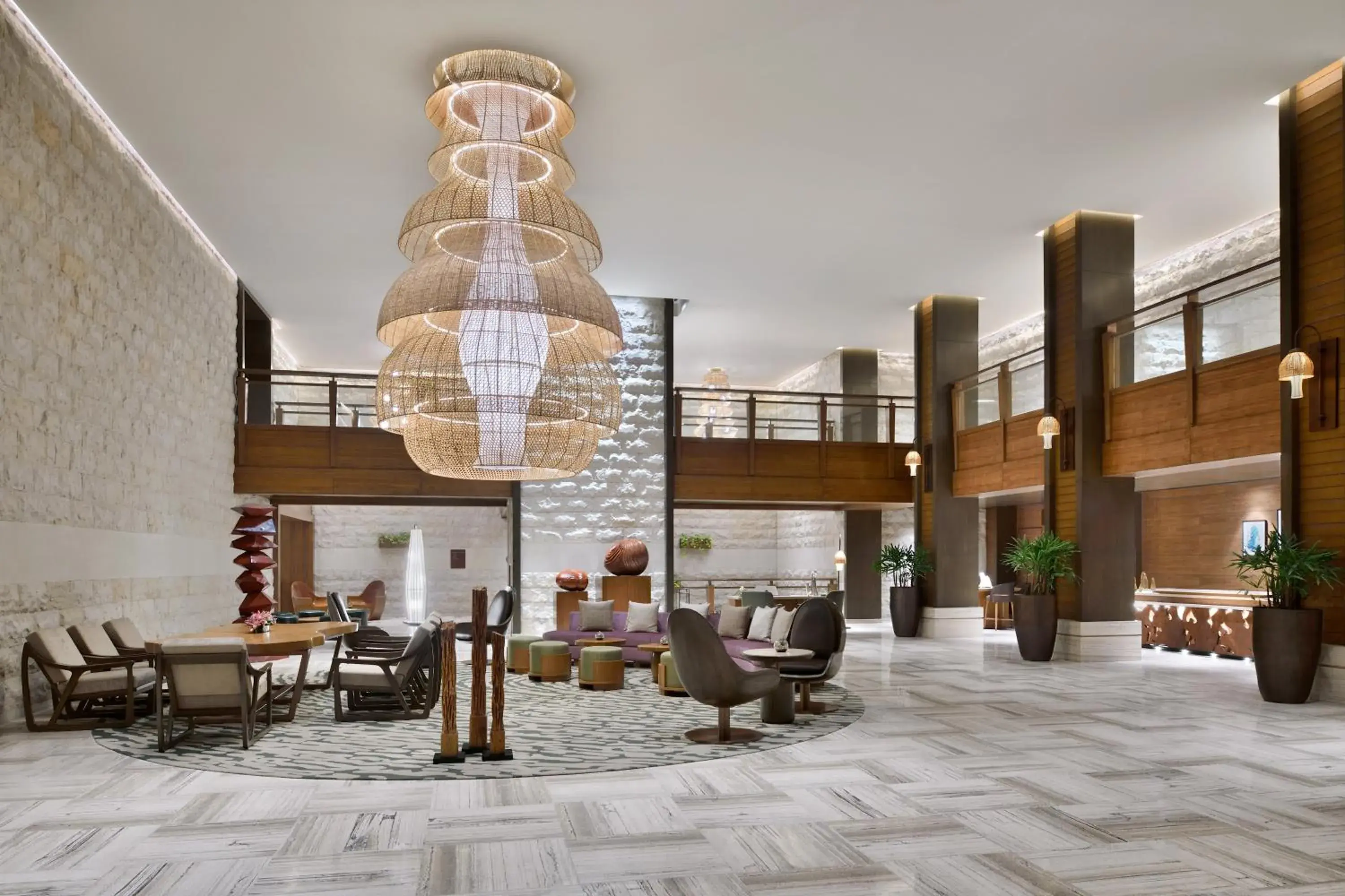 Lobby or reception in The Westin Resort & Spa Himalayas