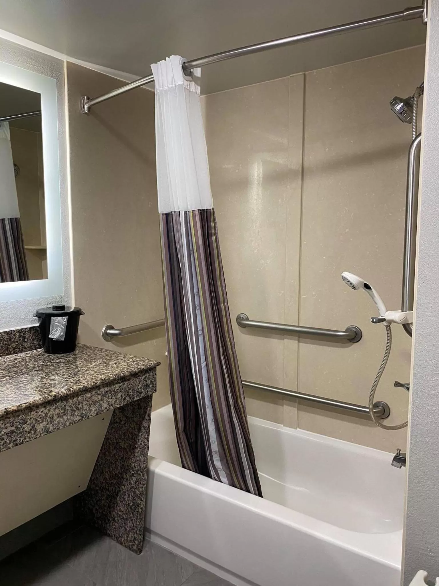 Shower in La Quinta by Wyndham Clarksville