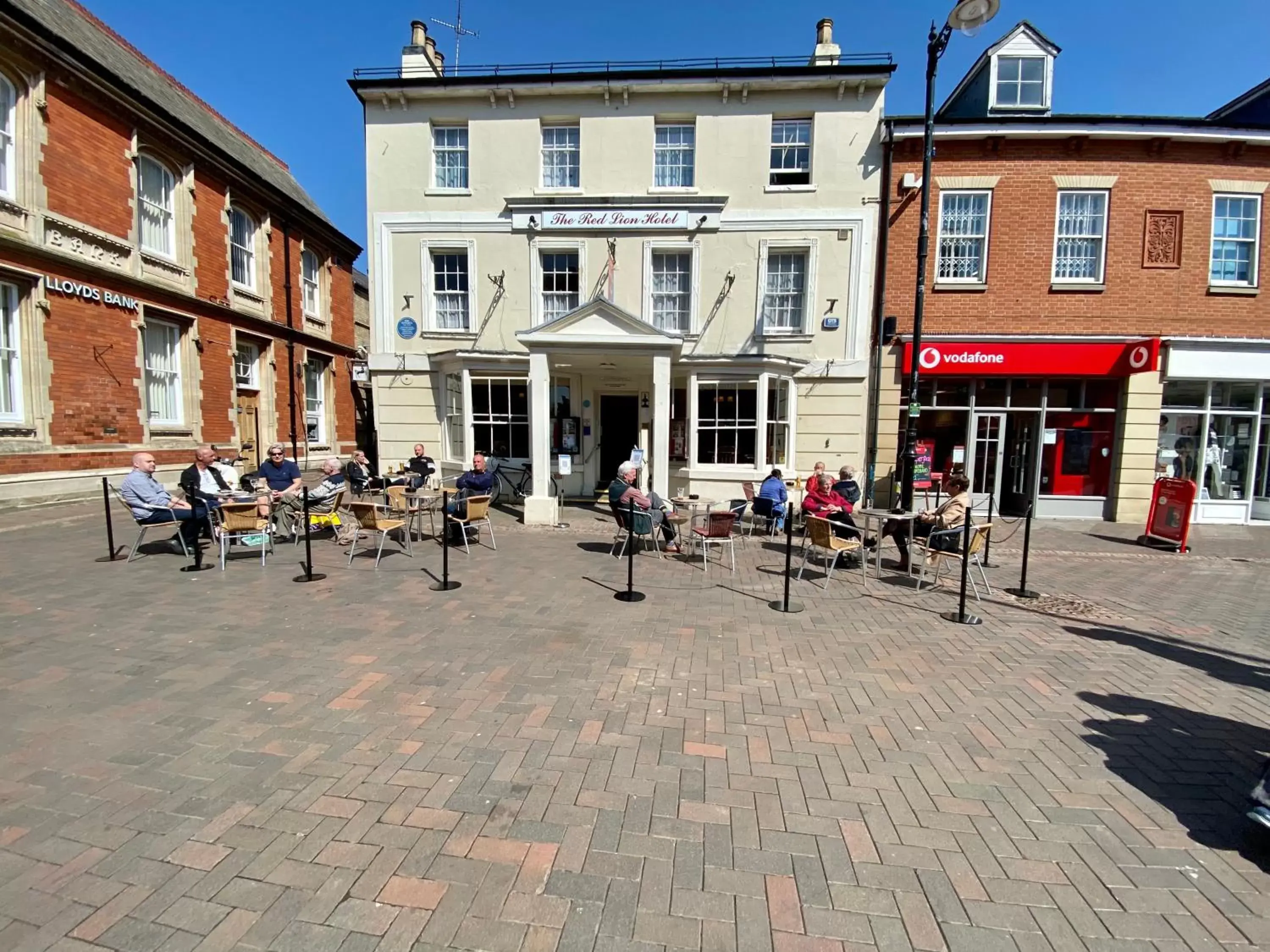 Property Building in The Red Lion Hotel