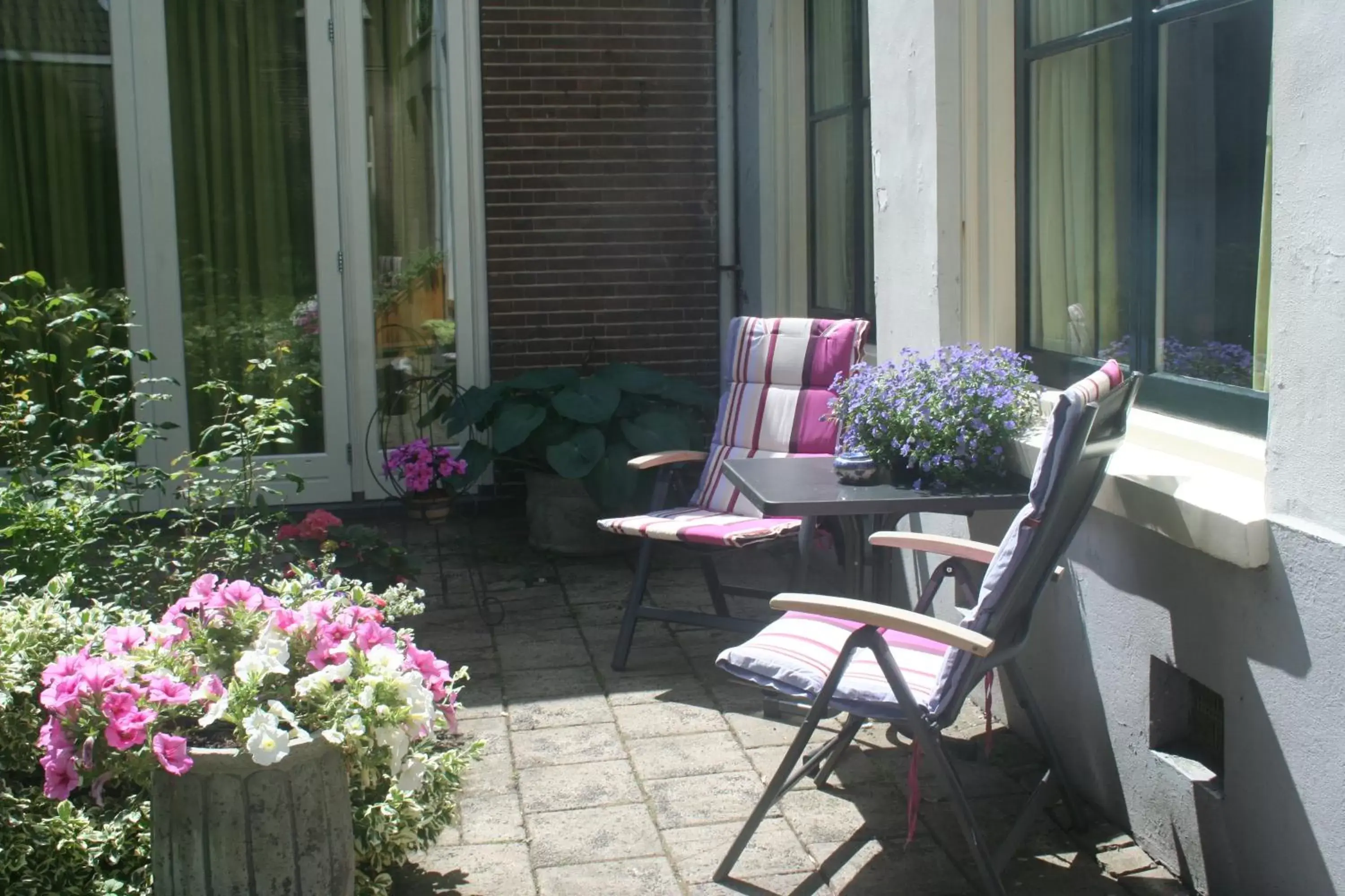 Balcony/Terrace in B&B Het Hart van Haarlem