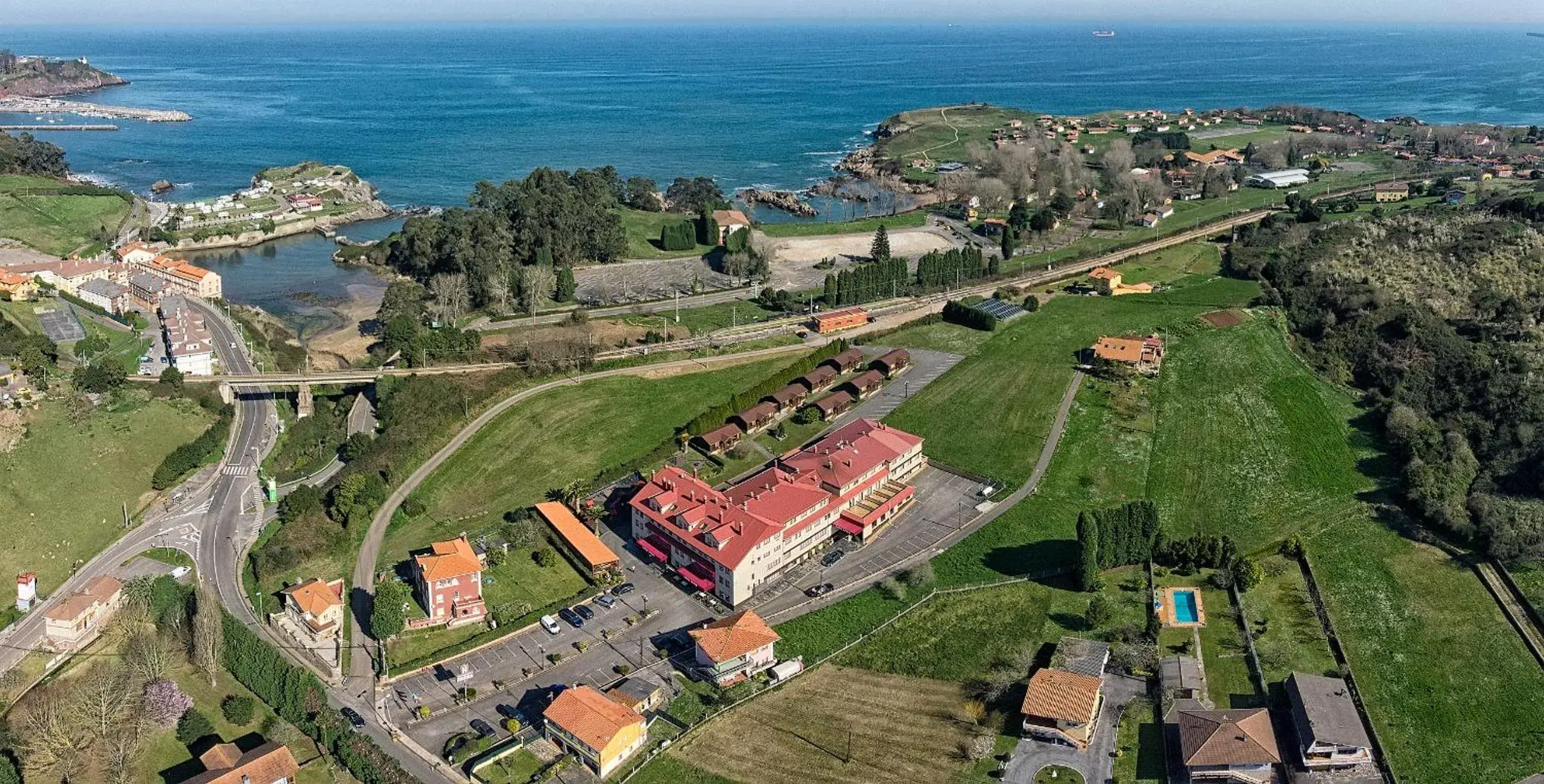 Bird's eye view, Bird's-eye View in Hotel Piedra