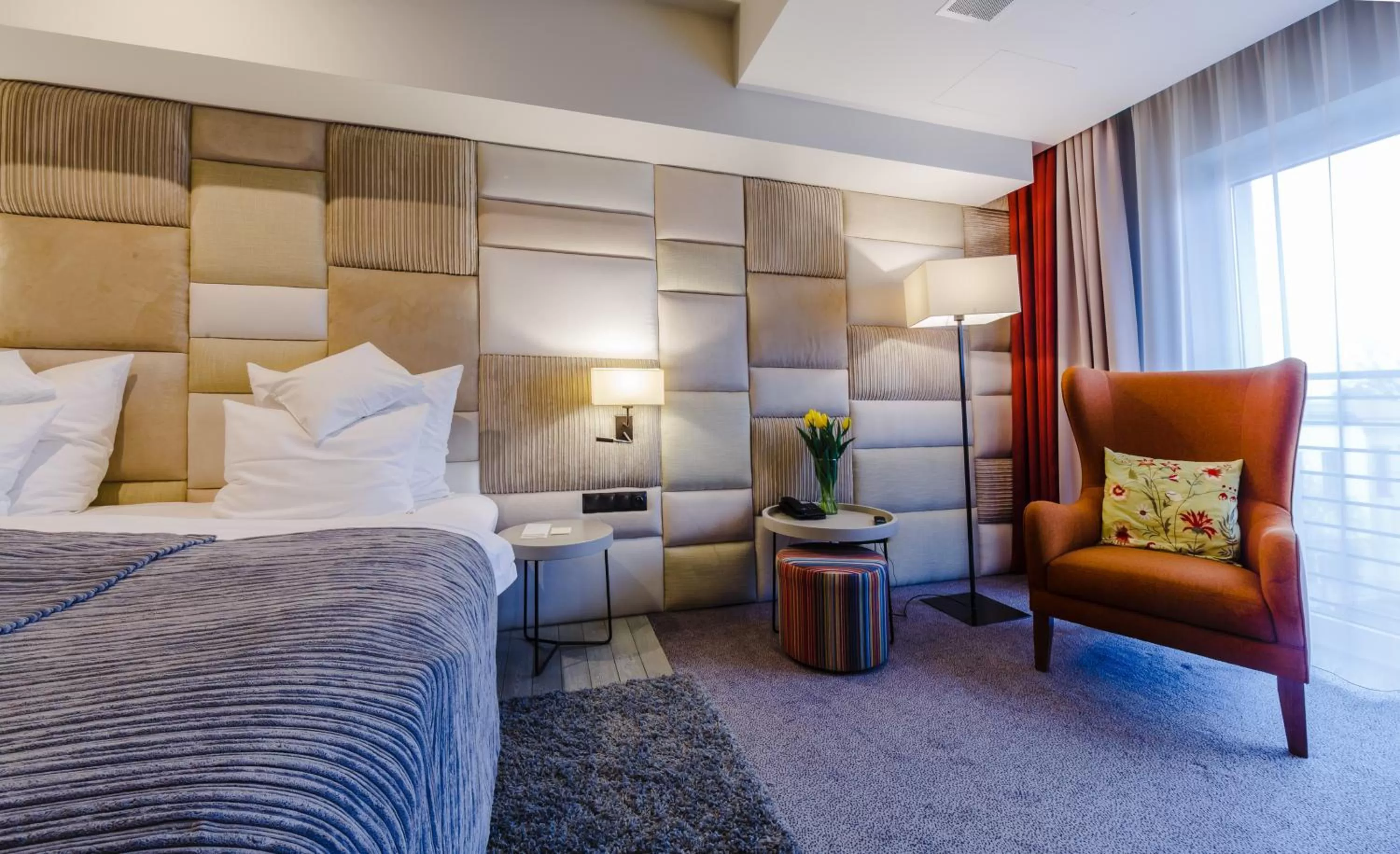 Bedroom, Bed in Grand Hotel Boutique