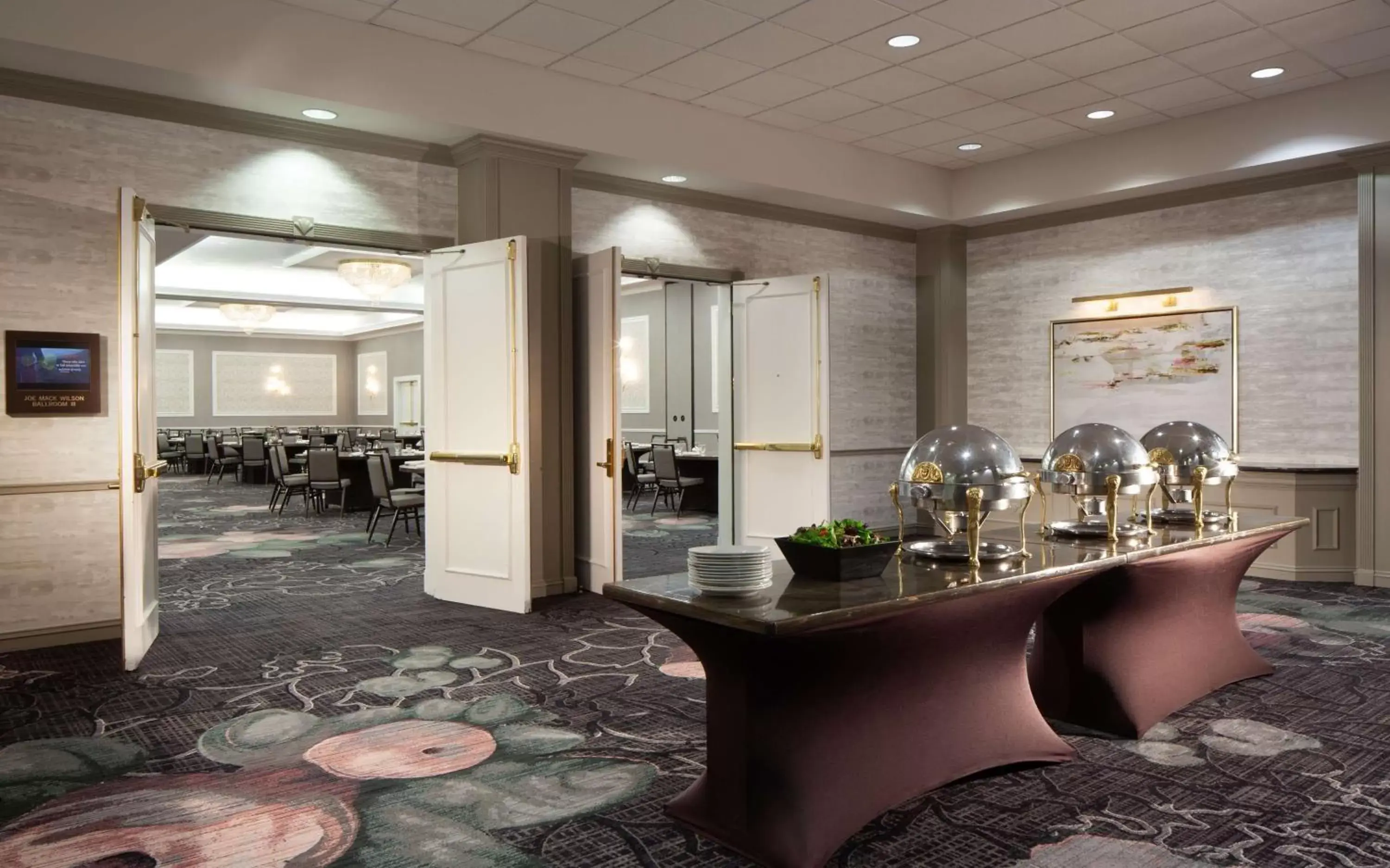 Meeting/conference room, Restaurant/Places to Eat in Hilton Atlanta/Marietta Hotel & Conference Center