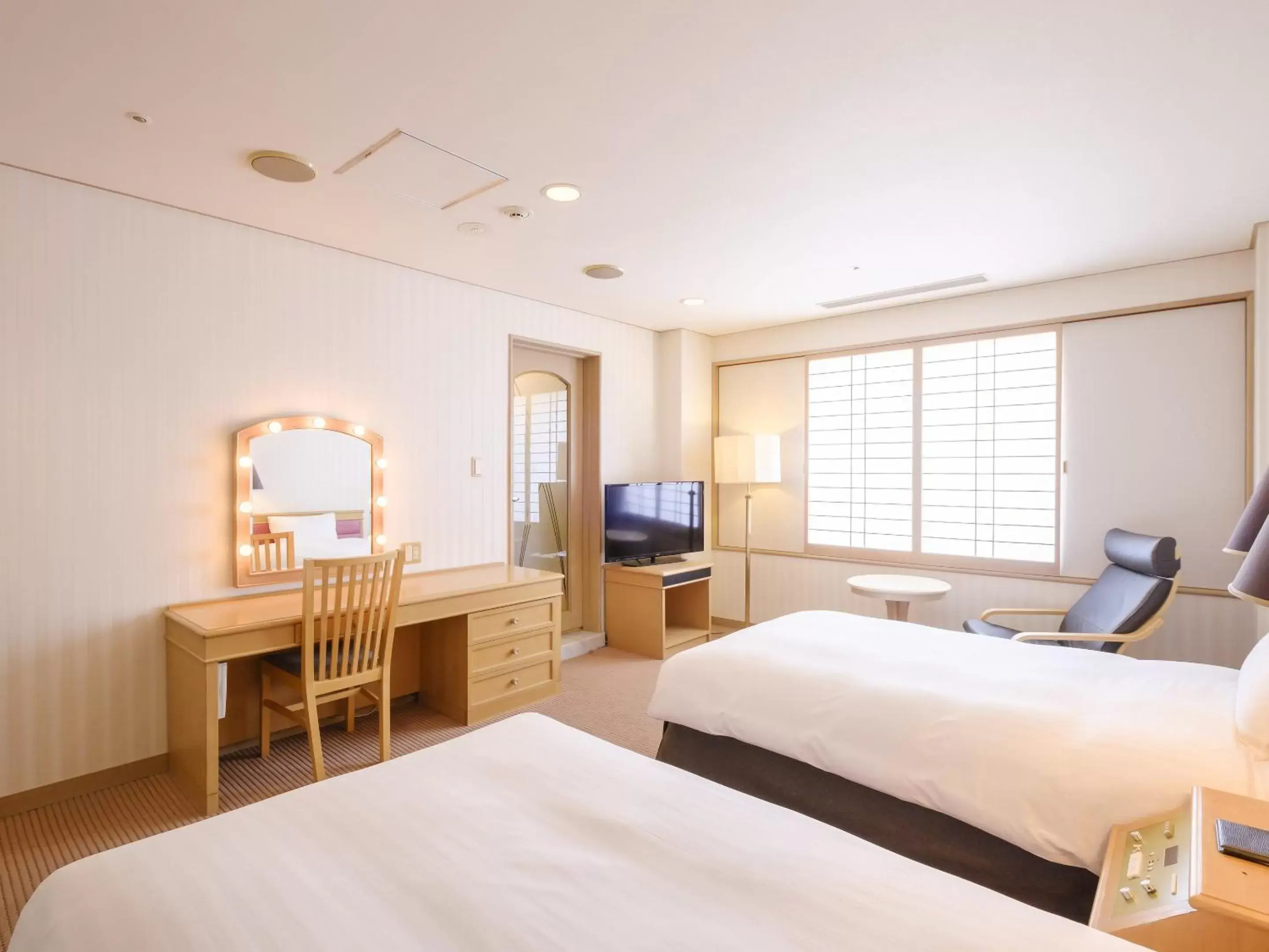 Bed in Rihga Hotel Zest Takamatsu