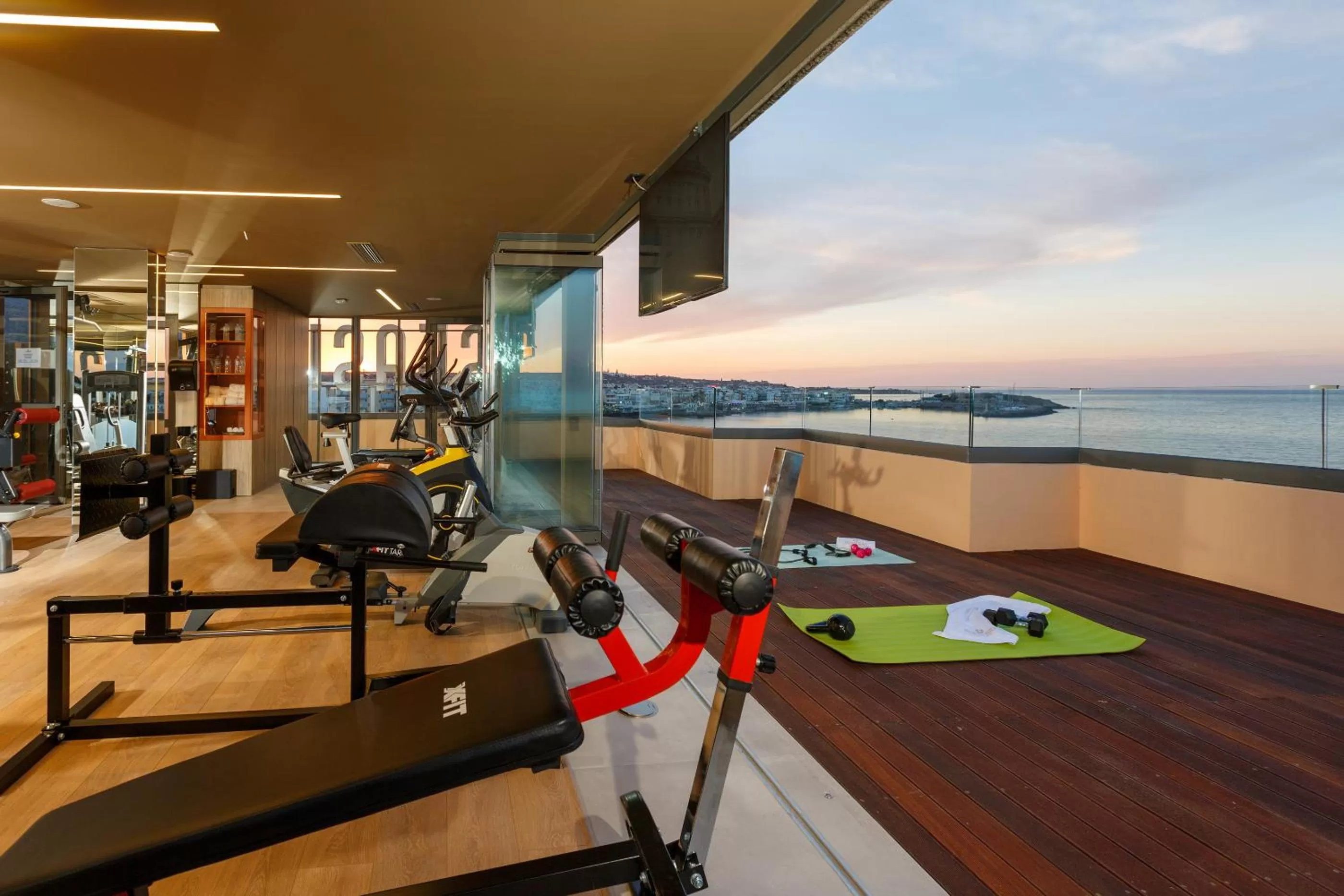 Fitness centre/facilities in Palmera Beach Hotel & Spa - Adults Only