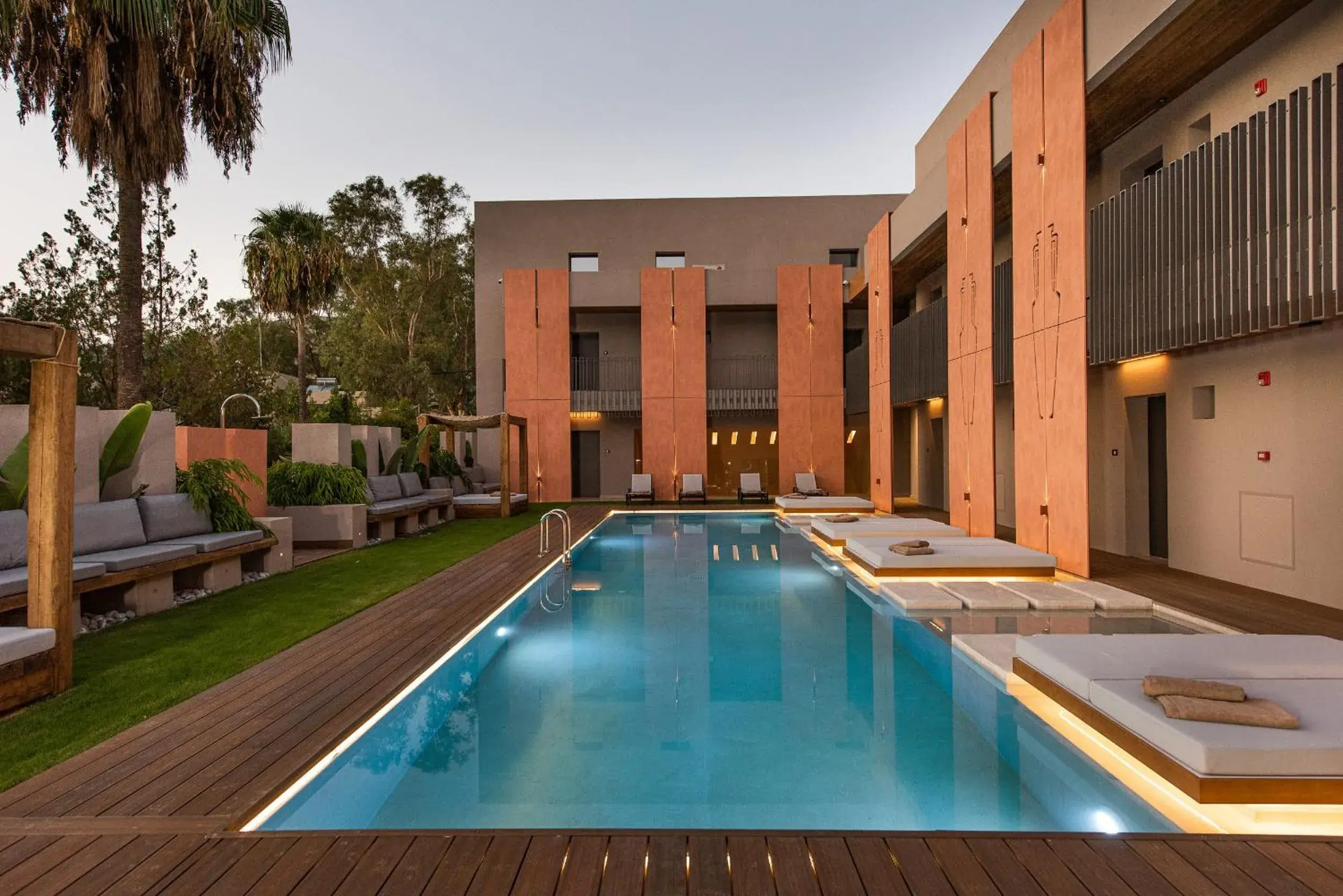 Swimming Pool in Pilot Amphora Boutique Hotel