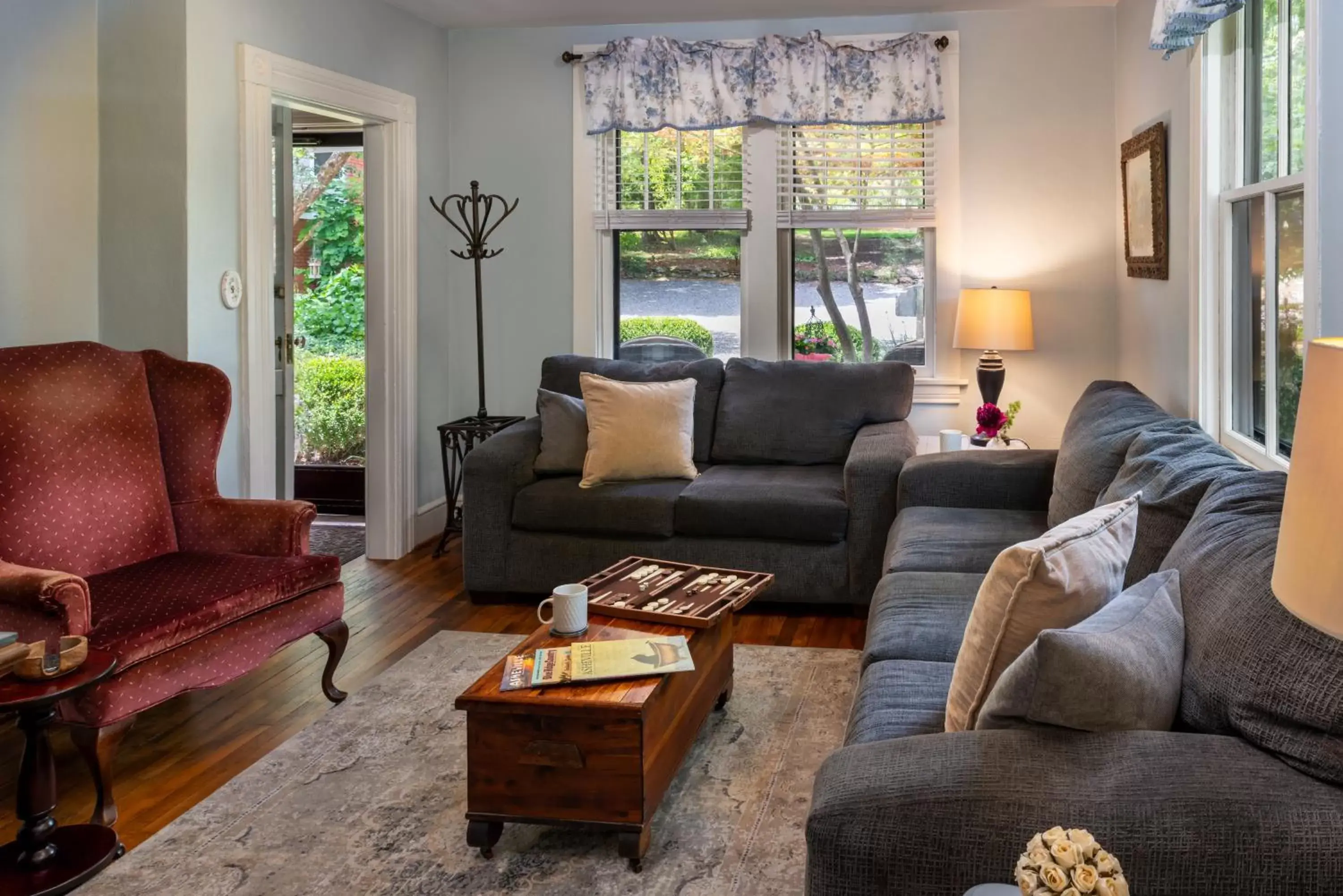 Living room, Seating Area in The 1899 Wright Inn & Carriage House