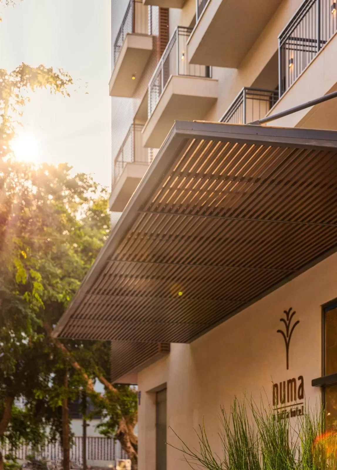 Property building in Numa Hotel Jaffa