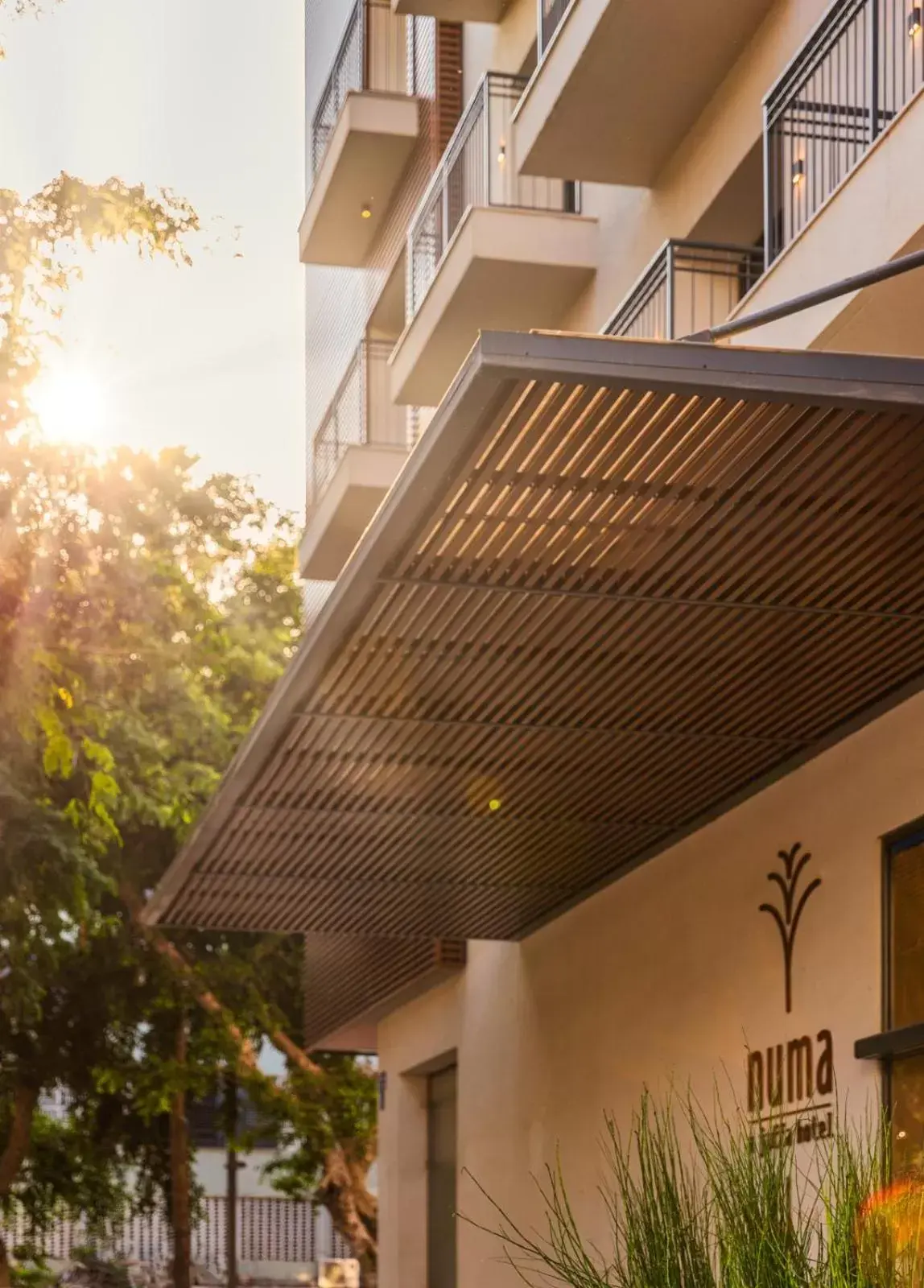 Property building in Numa Hotel Jaffa Property building in Numa Hotel Jaffa