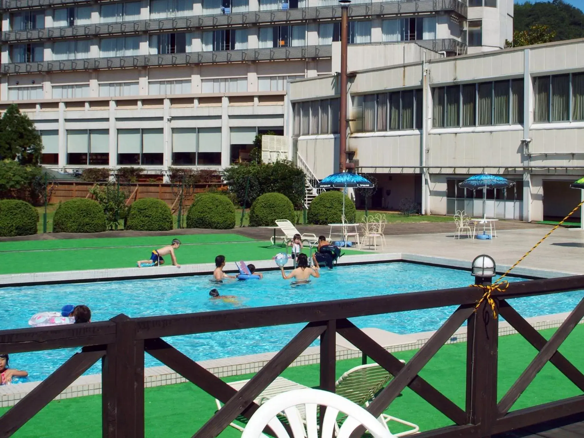 Swimming Pool in Misasa Royal Hotel
