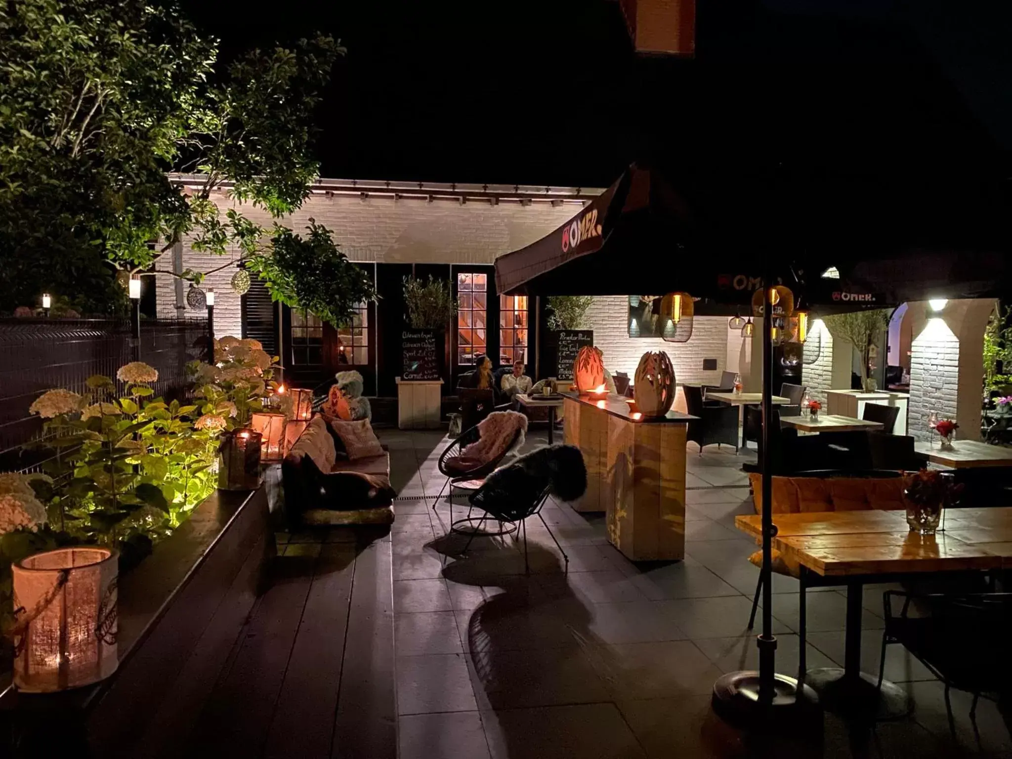 Balcony/Terrace, Restaurant/Places to Eat in Hotel Ten Lande