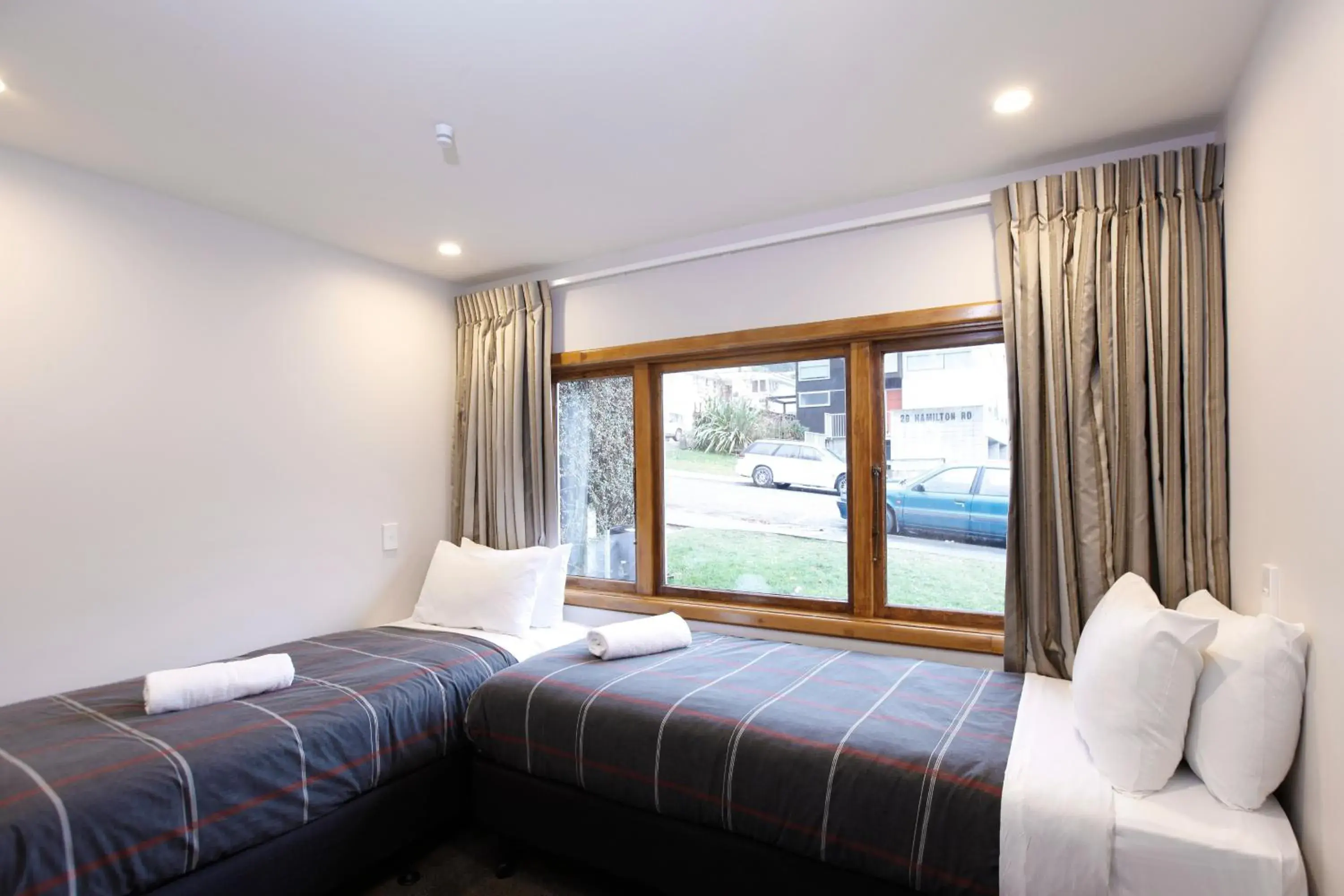 Bedroom, Seating Area in Pinewood Lodge