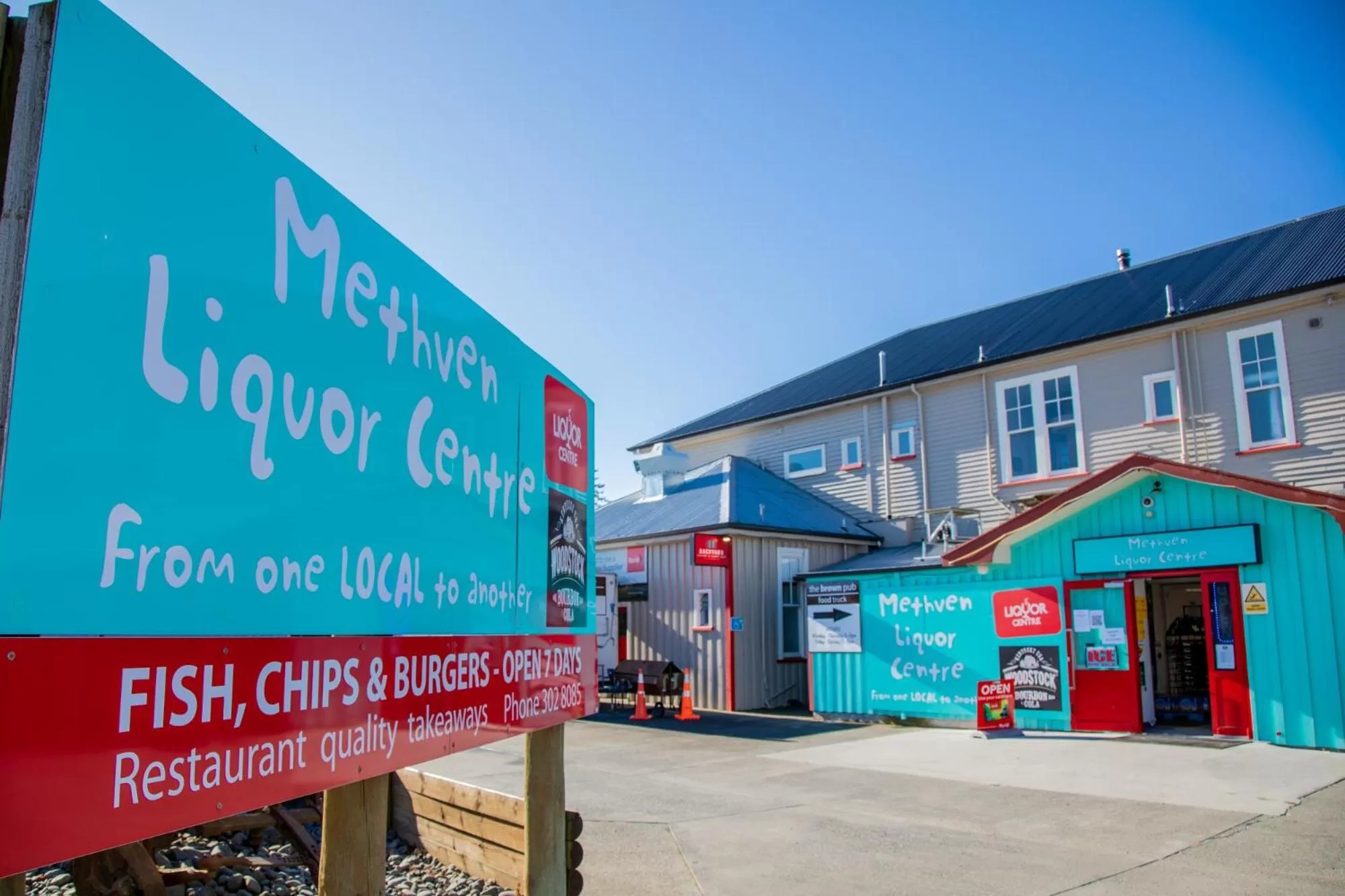 Property building in The Brown Pub