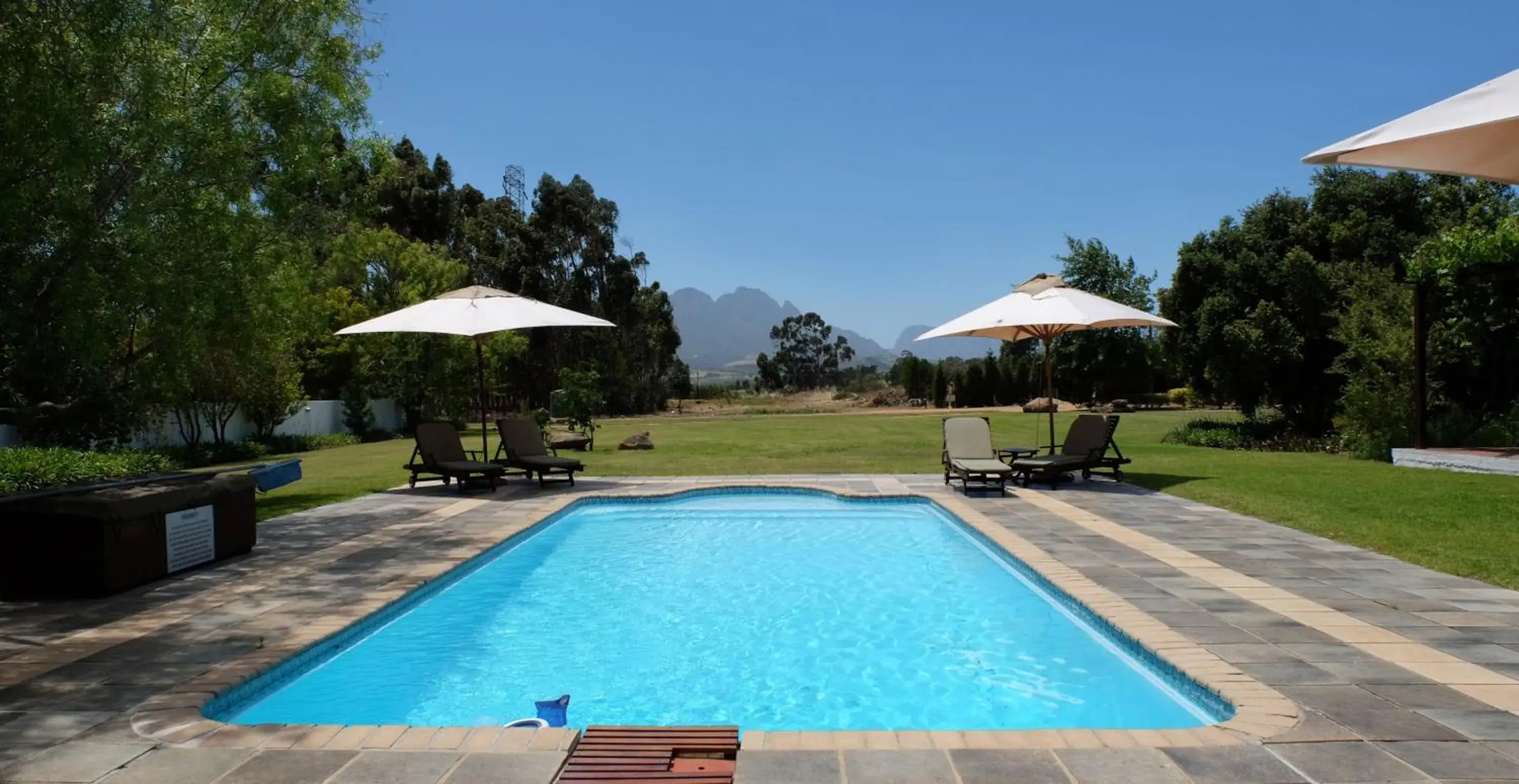 Garden view, Swimming Pool in Vine Guesthouse