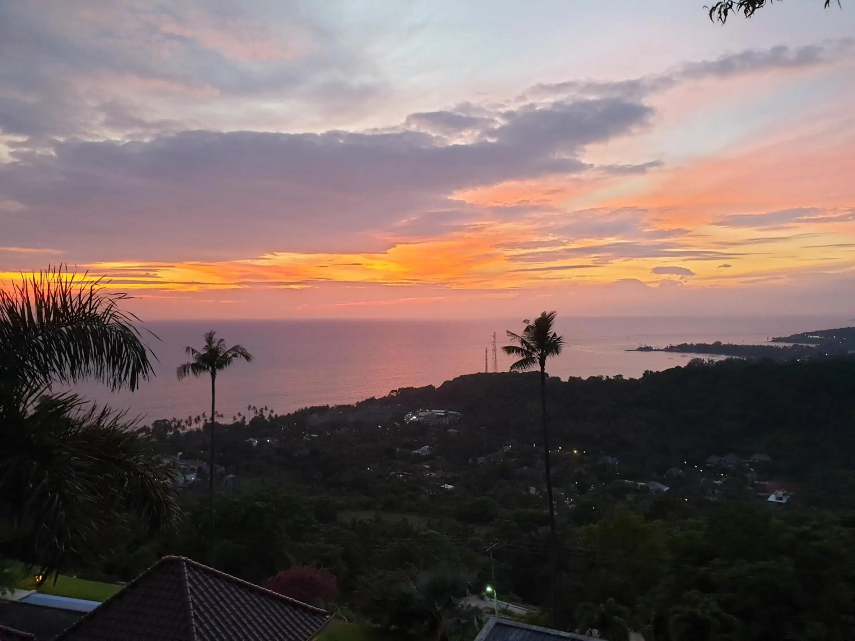 Nearby landmark, Sunrise/Sunset in Villa Umbrella Lombok