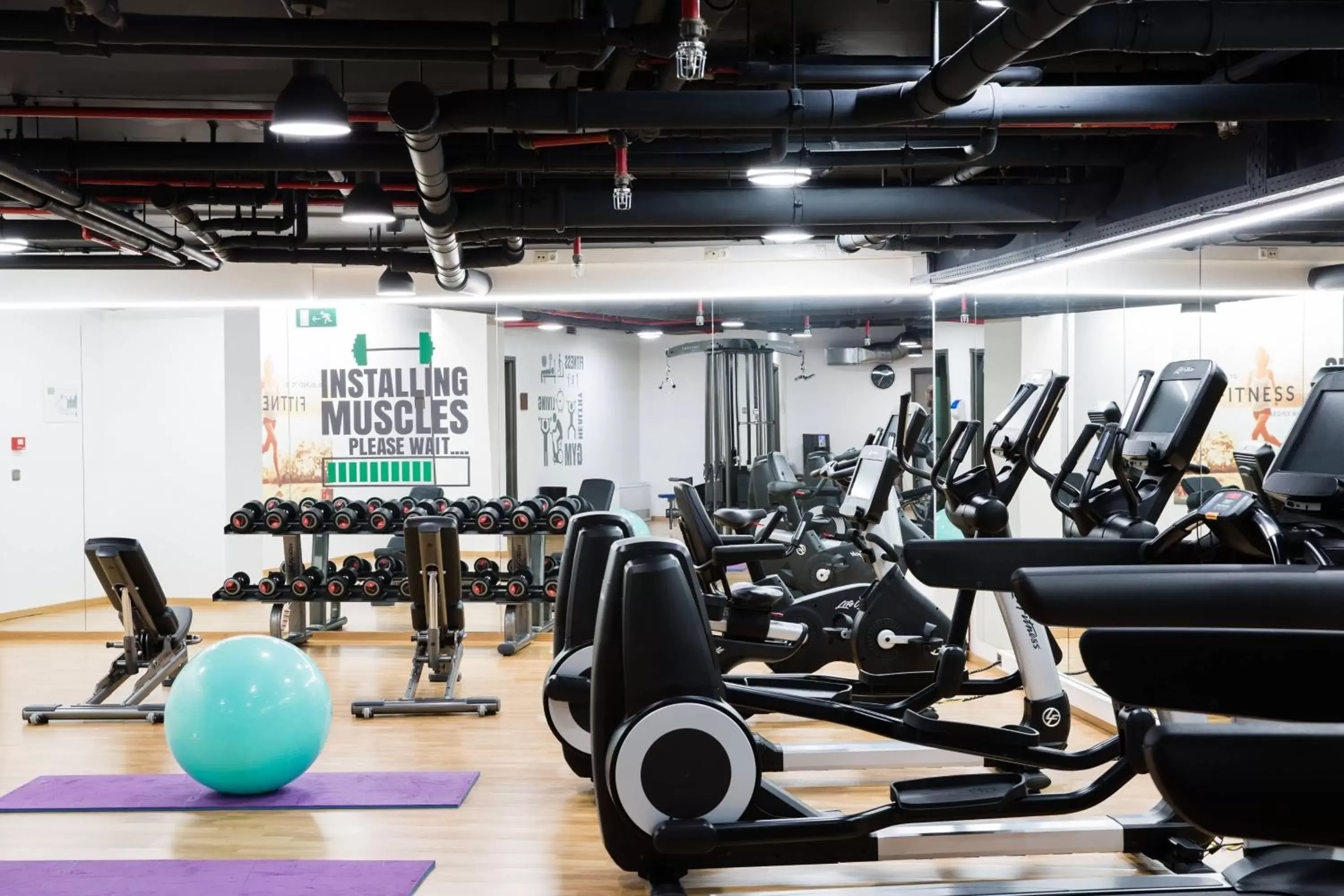 Fitness centre/facilities, Fitness Center/Facilities in Courtyard By Marriott Brussels