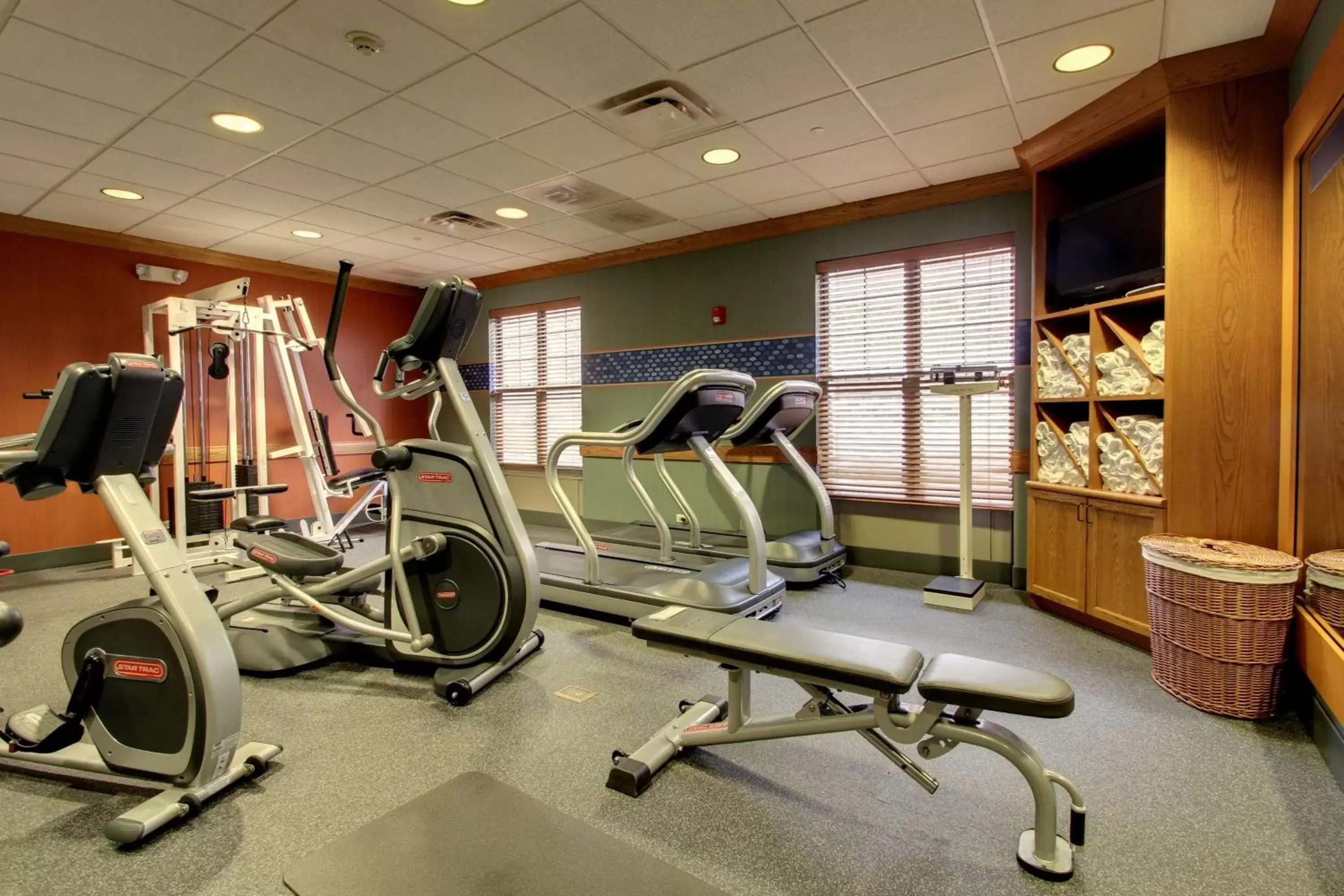 Fitness centre/facilities, Fitness Center/Facilities in Hampton Inn & Suites Chicago/Aurora