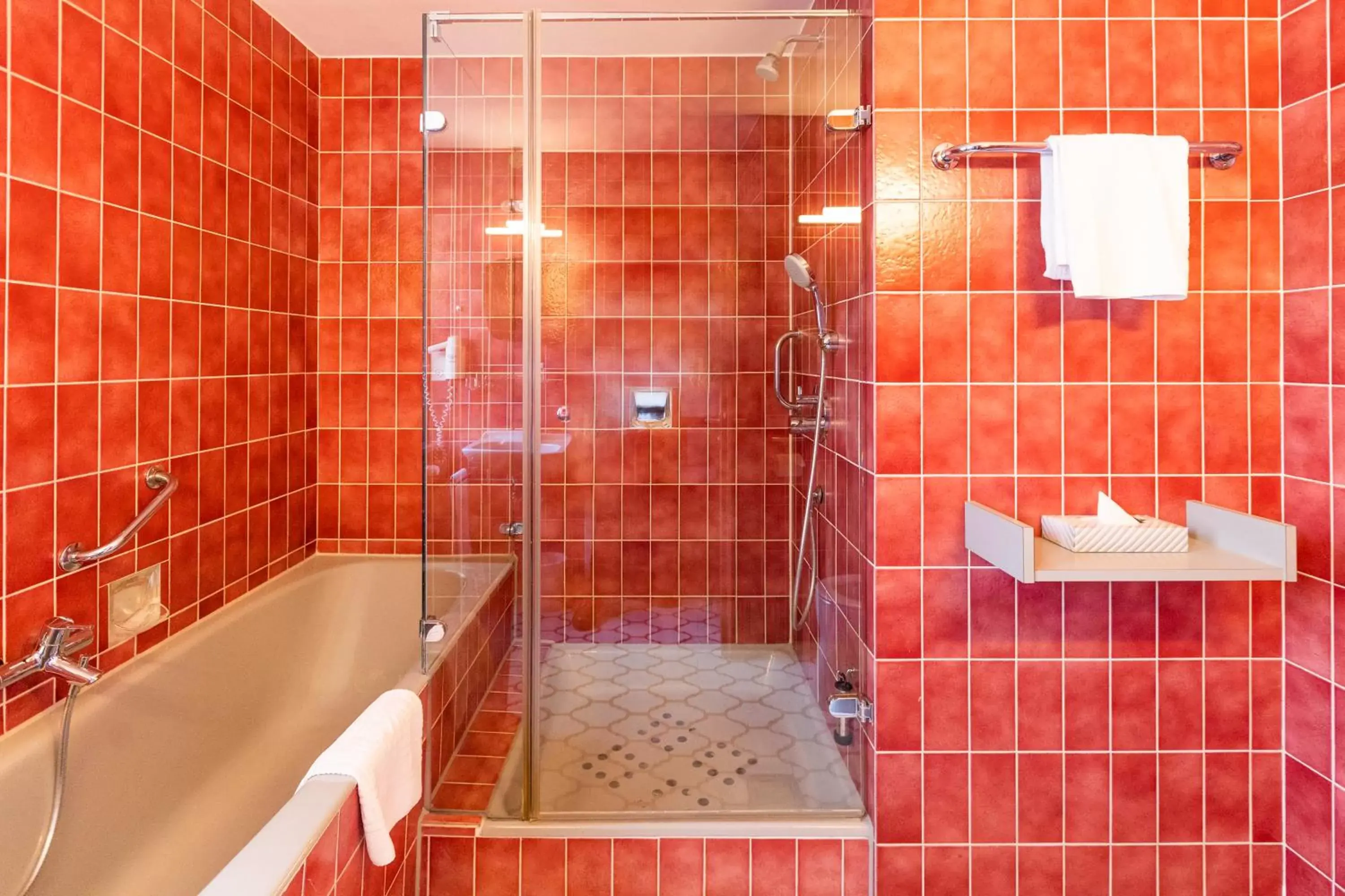 Shower, Bathroom in Hotel Royal