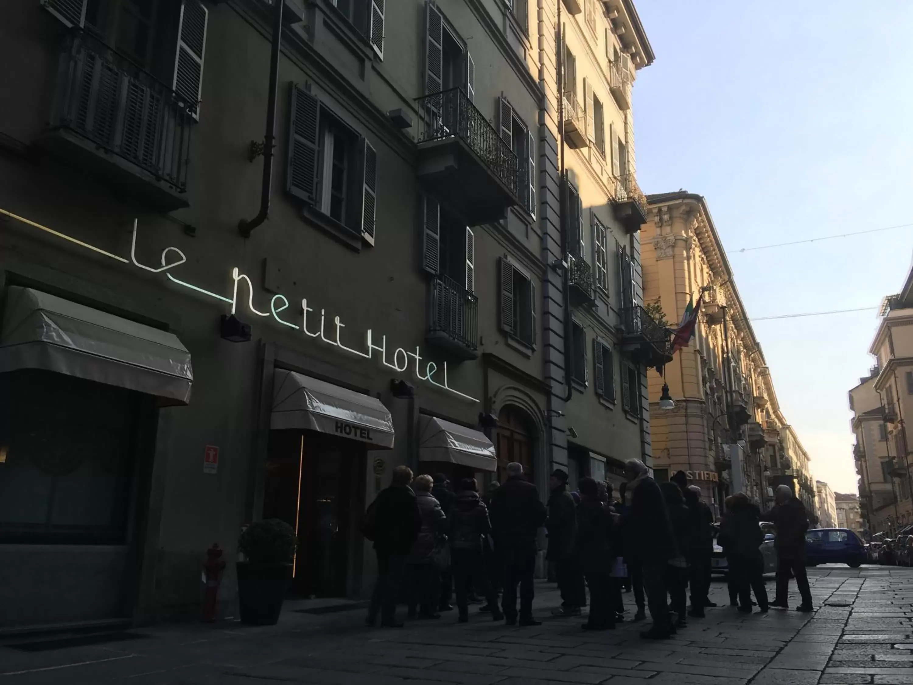 Facade/entrance in Le Petit Hotel