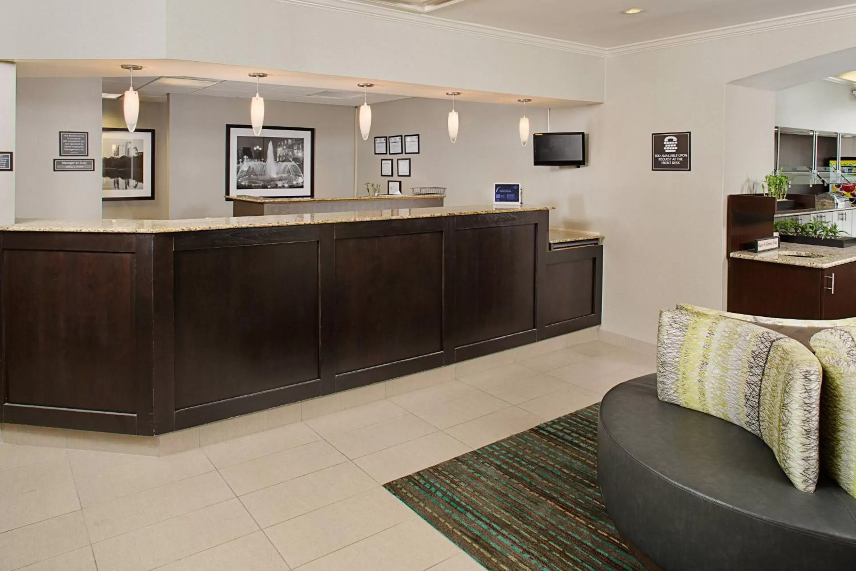 Lobby or reception, Lobby/Reception in Residence Inn Atlanta Norcross/Peachtree Corners