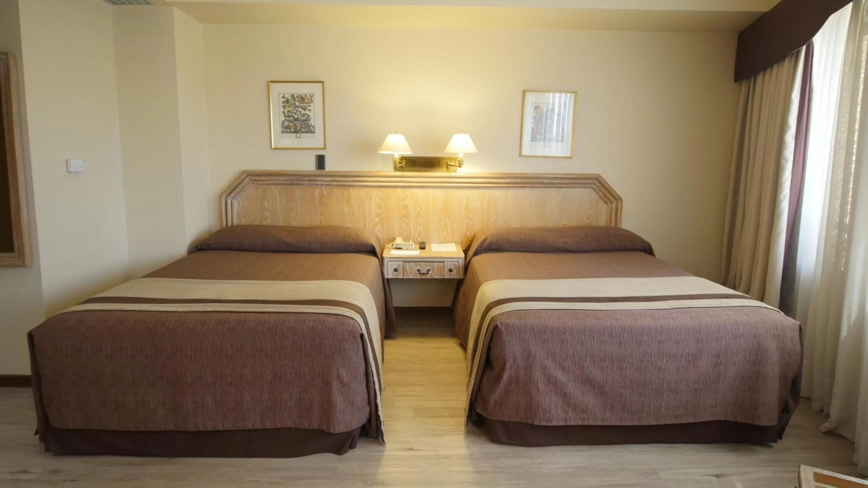 Bed in Hotel Diego de Almagro Santiago Centro